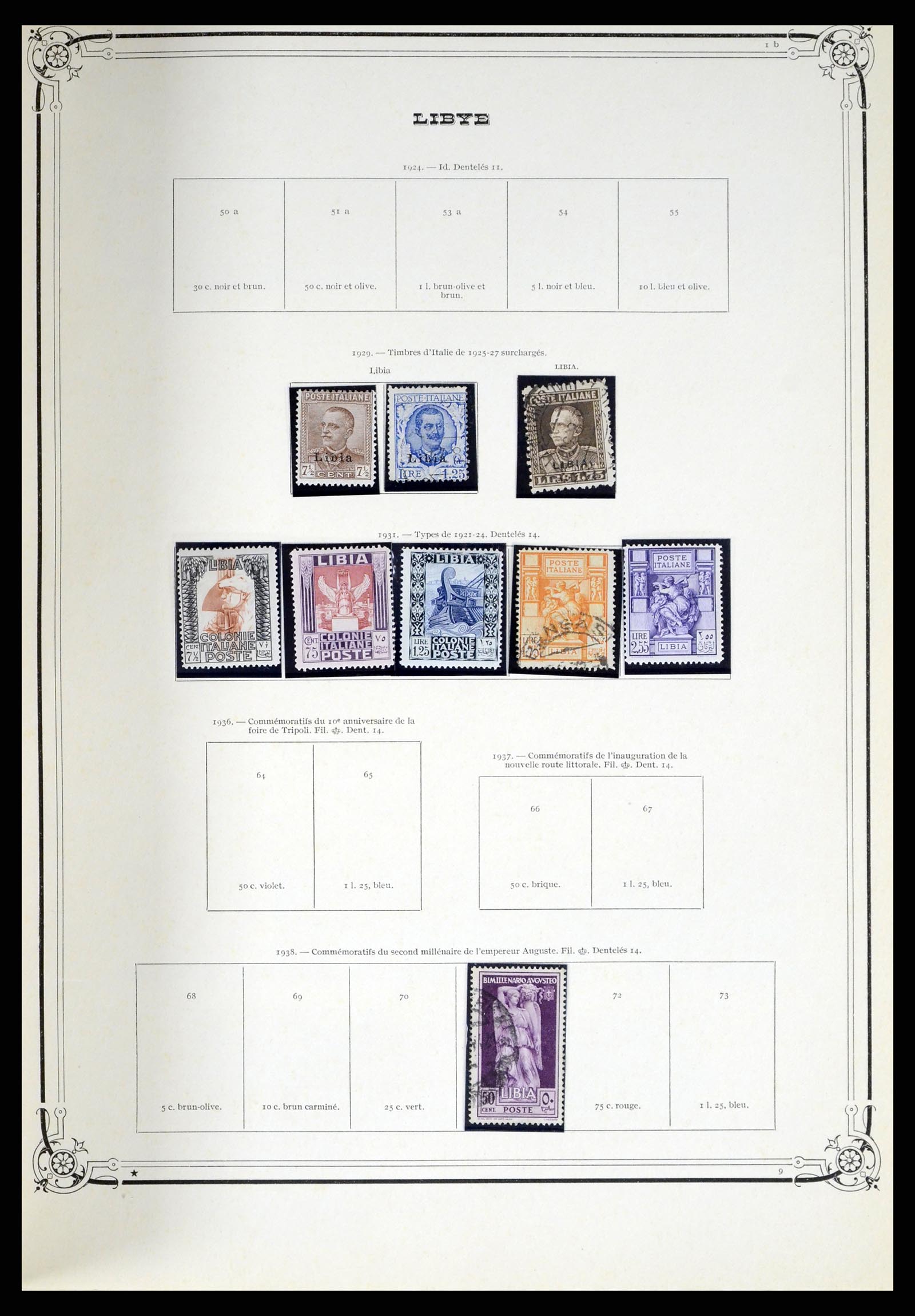 38044 060 - Postzegelverzameling 38044 Italiaanse koloniën 1874-1955.