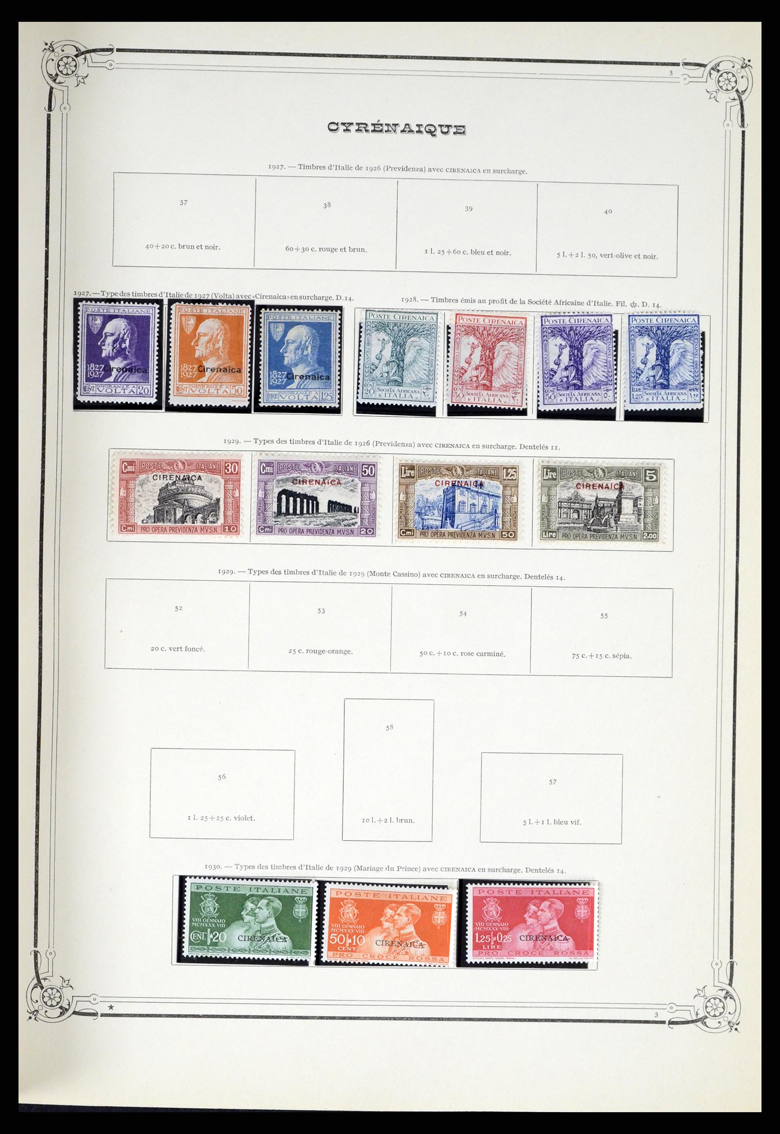 38044 092 - Postzegelverzameling 38044 Italiaanse koloniën 1874-1955.