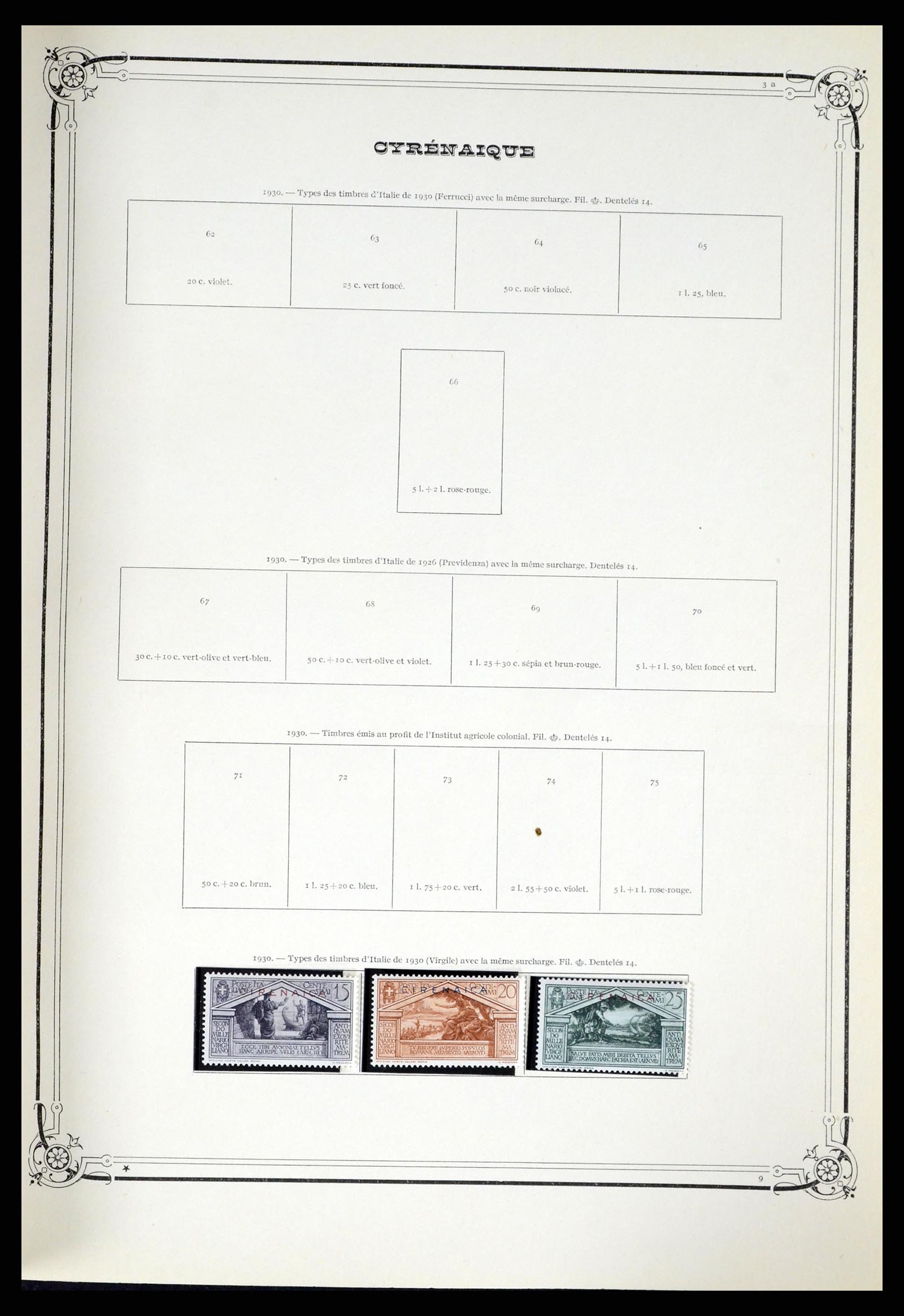 38044 093 - Postzegelverzameling 38044 Italiaanse koloniën 1874-1955.