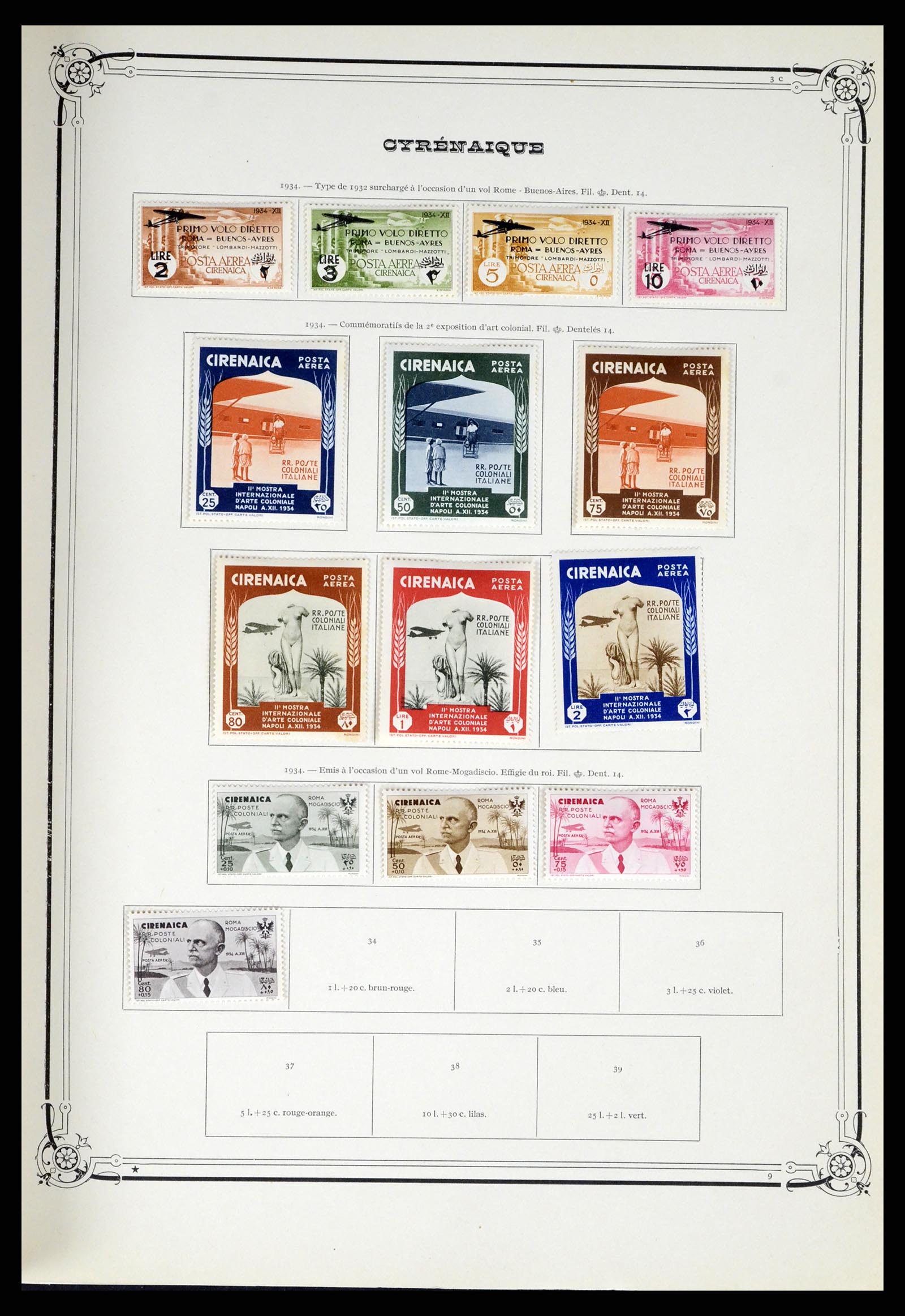 38044 096 - Postzegelverzameling 38044 Italiaanse koloniën 1874-1955.