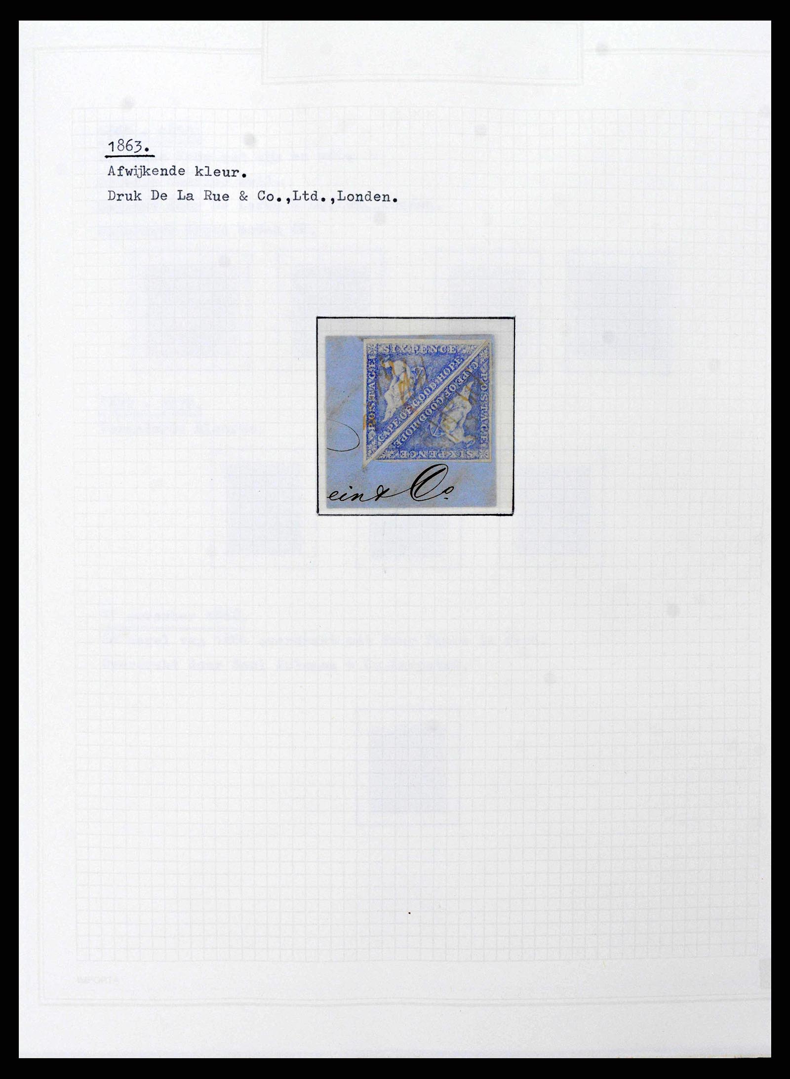 38050 0002 - Postzegelverzameling 38050 Zuid Afrika en gebieden 1855-2008.