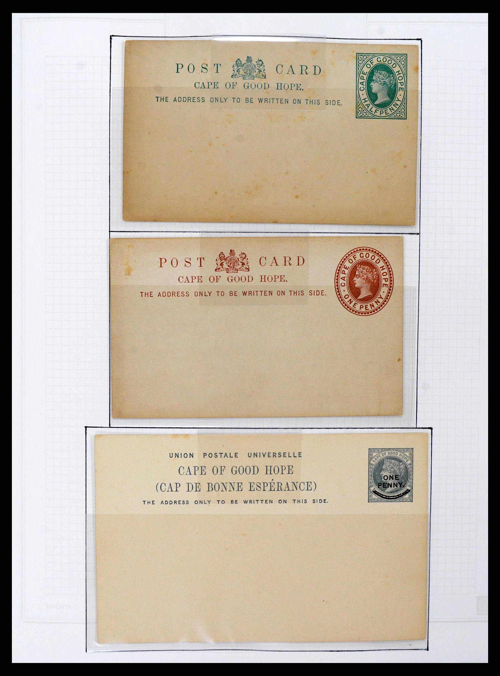 38050 0013 - Postzegelverzameling 38050 Zuid Afrika en gebieden 1855-2008.