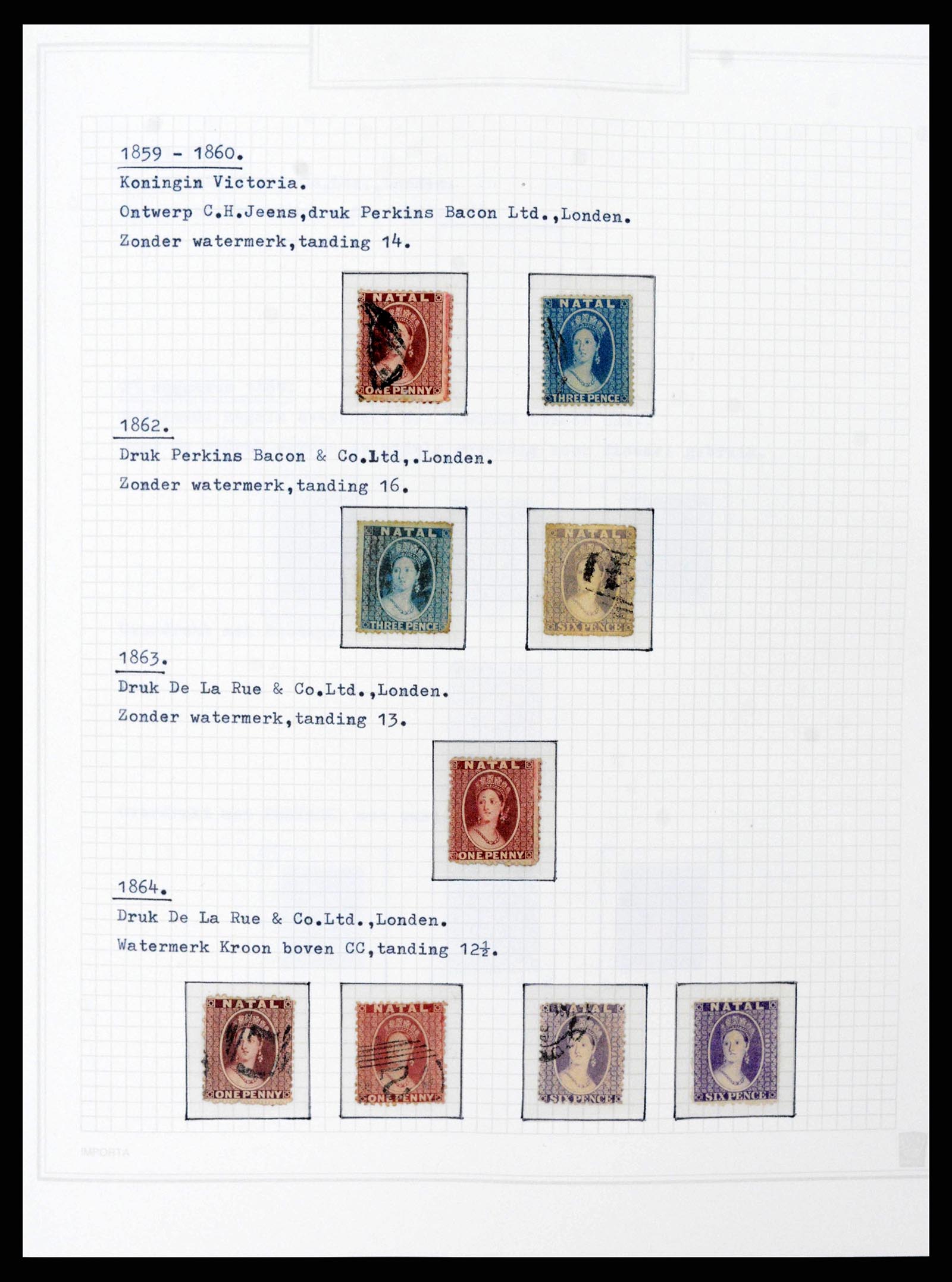 38050 0025 - Postzegelverzameling 38050 Zuid Afrika en gebieden 1855-2008.