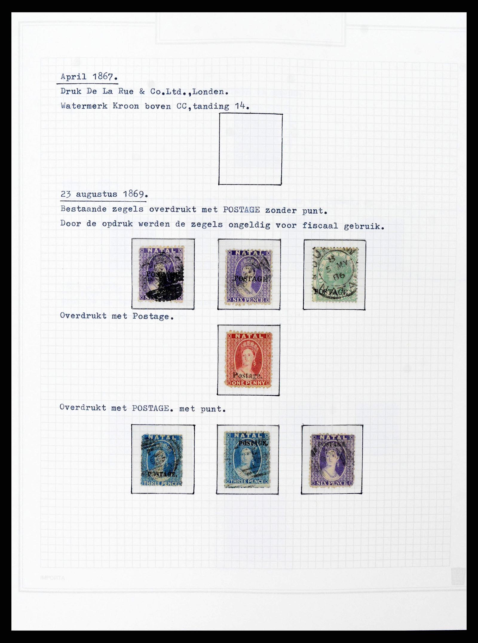 38050 0026 - Postzegelverzameling 38050 Zuid Afrika en gebieden 1855-2008.