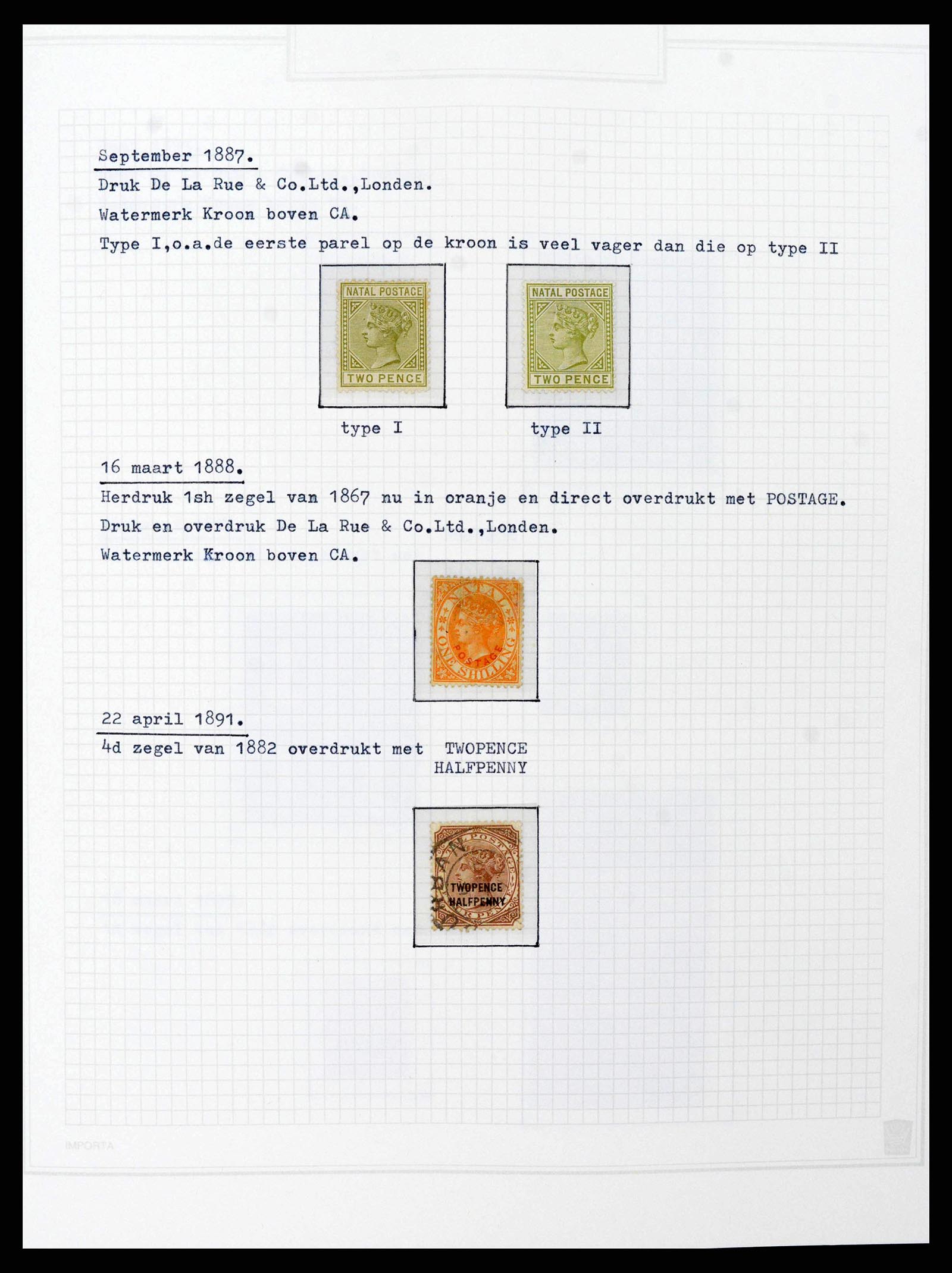 38050 0030 - Stamp collection 38050 South Africa and territories 1855-2008.