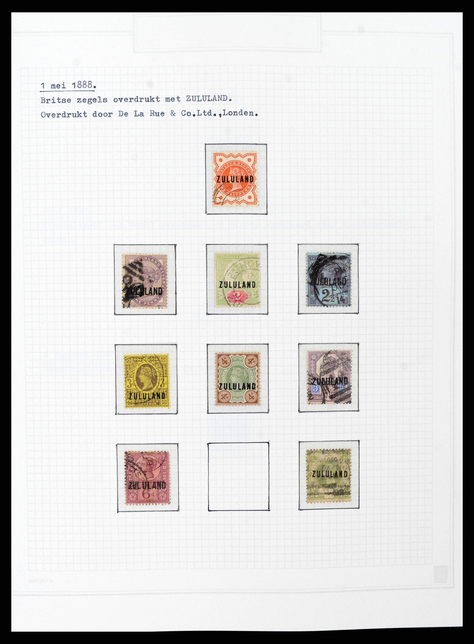 38050 0039 - Stamp collection 38050 South Africa and territories 1855-2008.