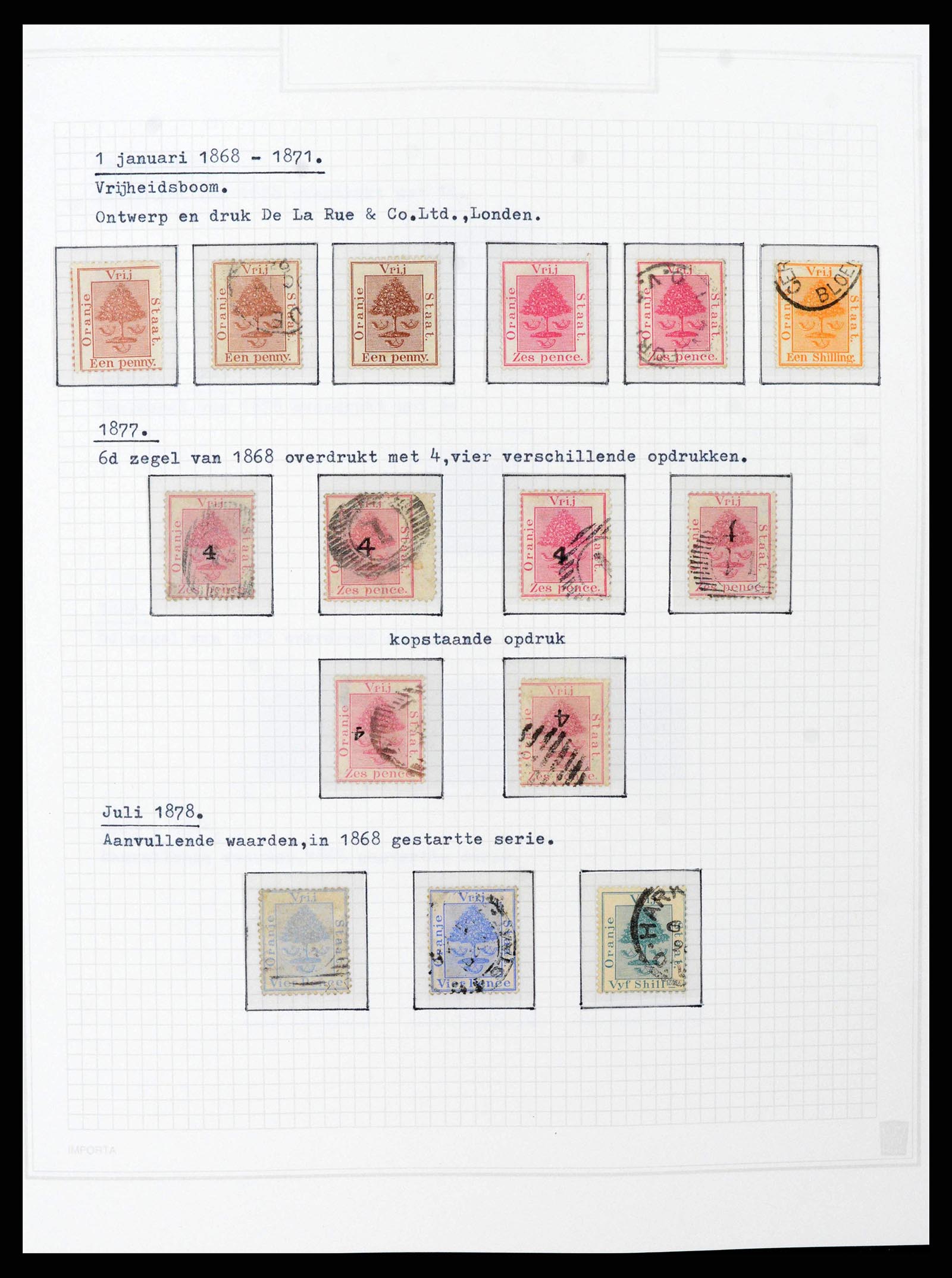 38050 0045 - Stamp collection 38050 South Africa and territories 1855-2008.