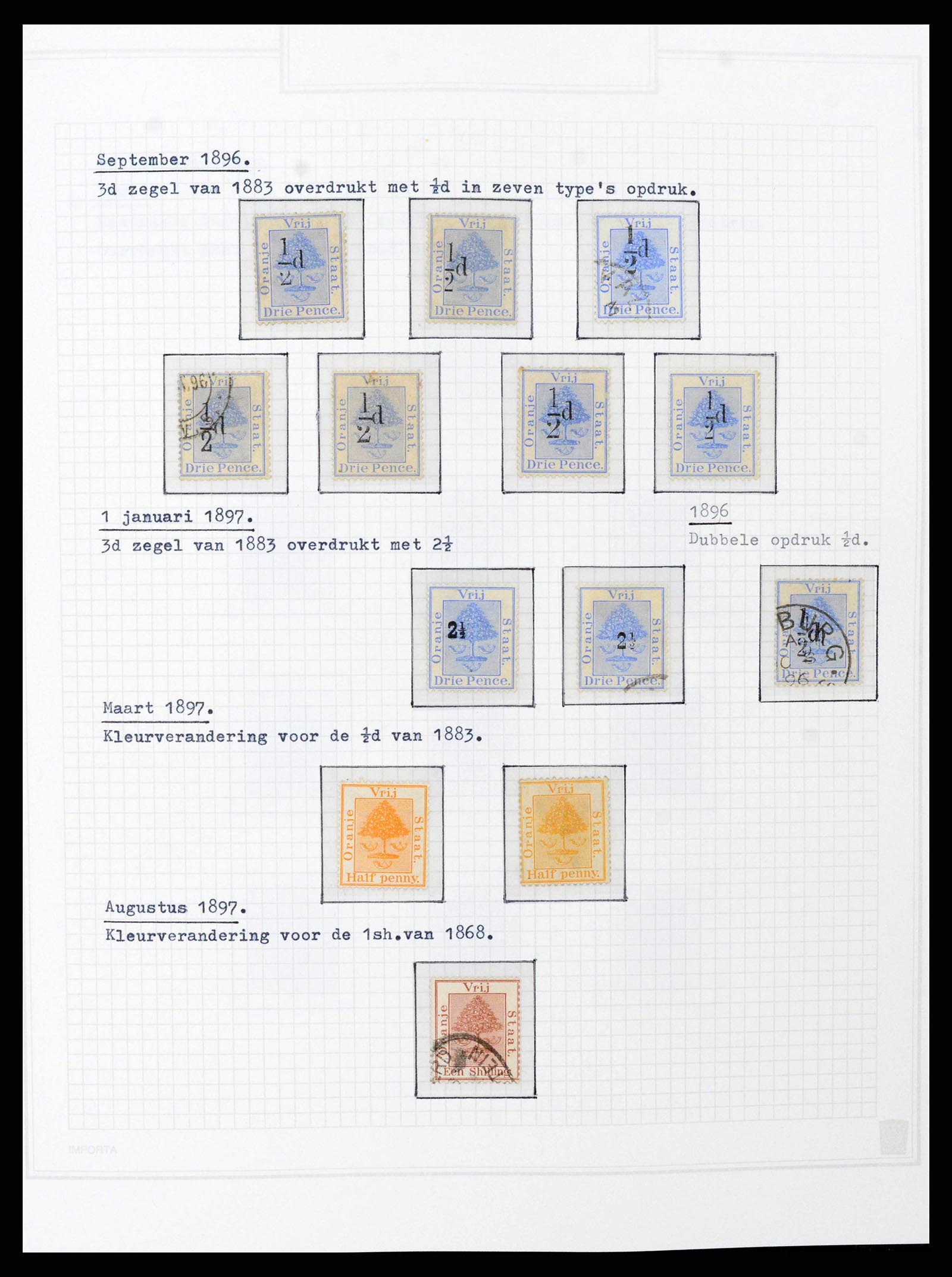 38050 0049 - Stamp collection 38050 South Africa and territories 1855-2008.