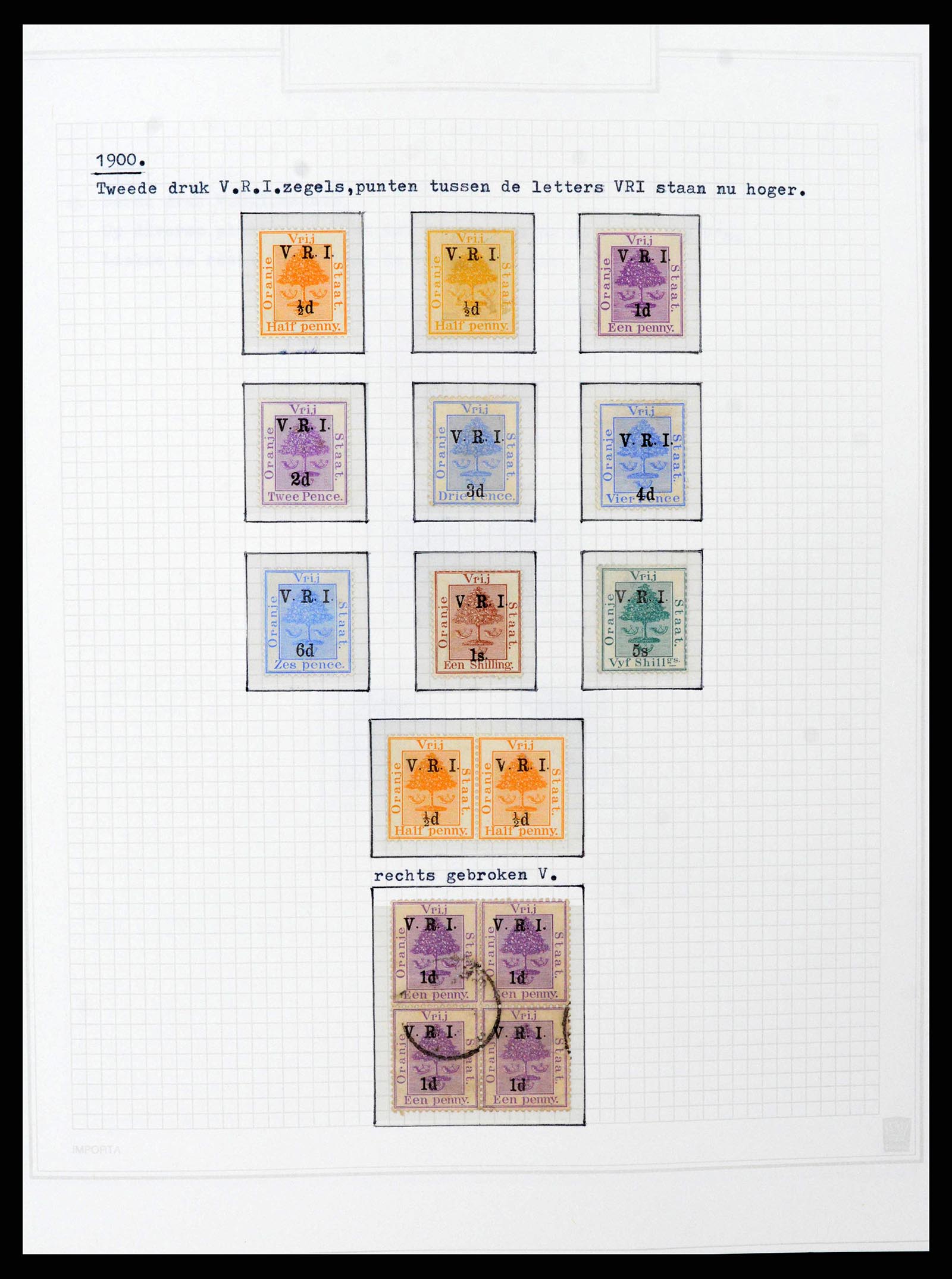 38050 0051 - Stamp collection 38050 South Africa and territories 1855-2008.
