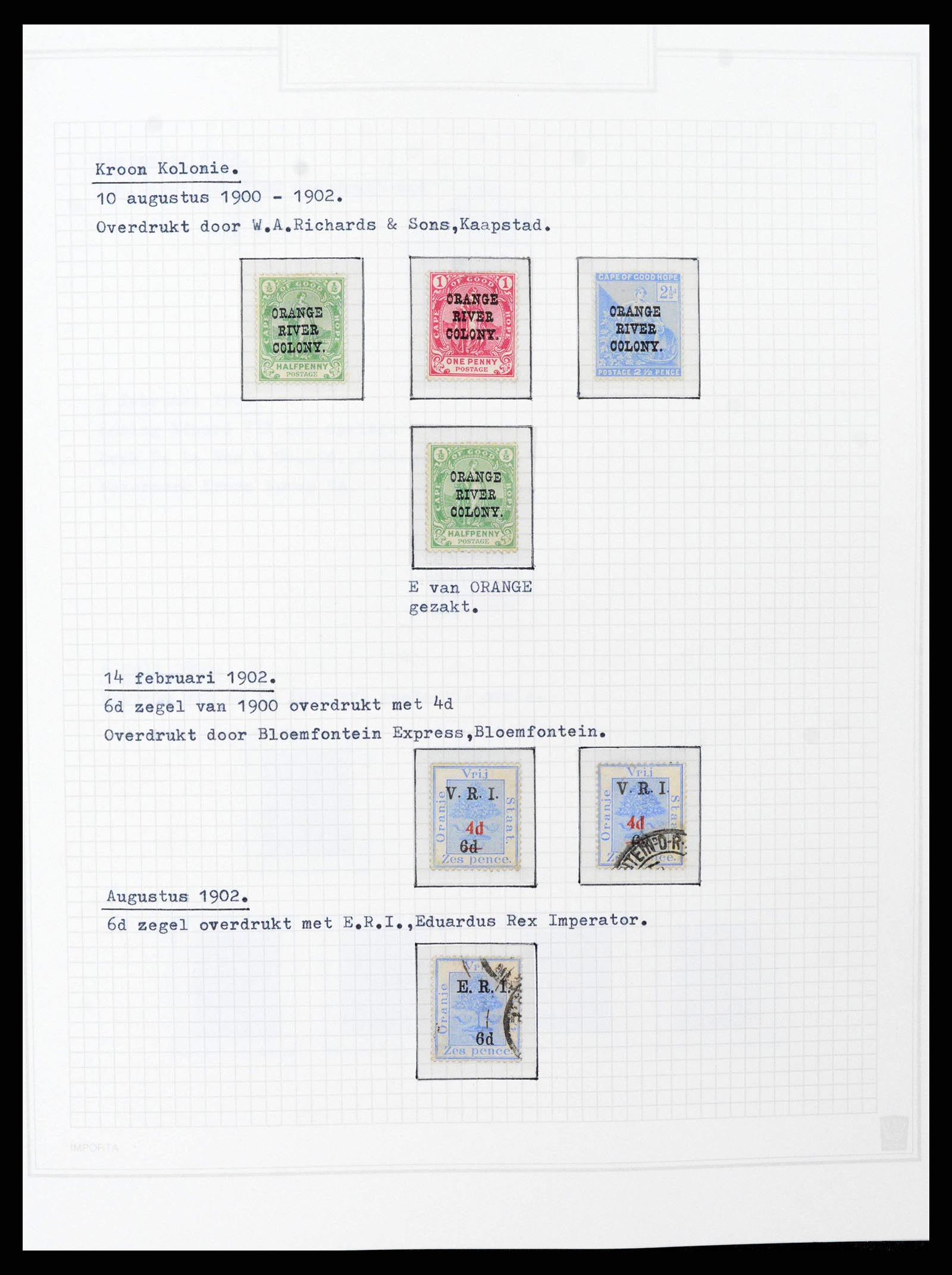 38050 0053 - Stamp collection 38050 South Africa and territories 1855-2008.