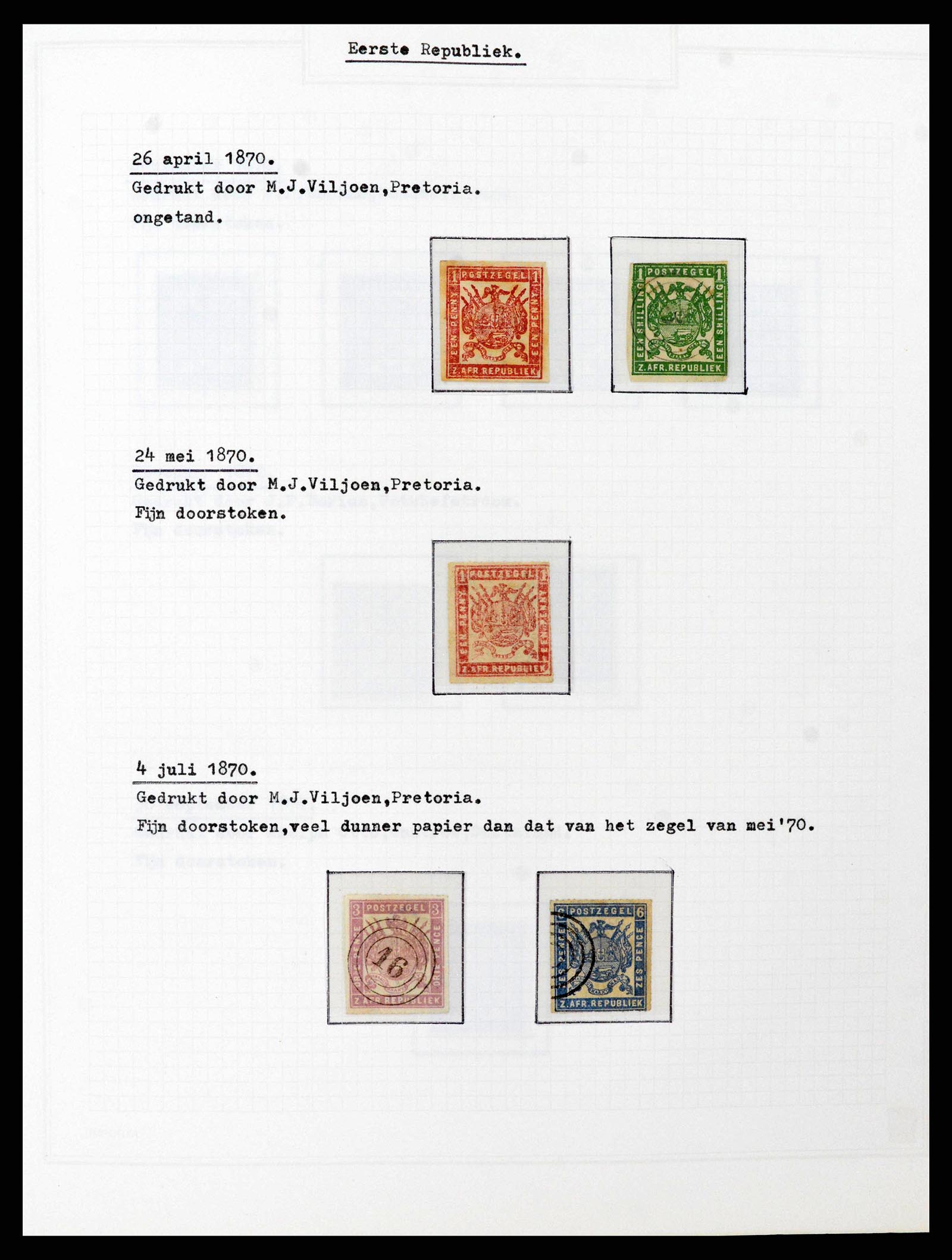 38050 0061 - Stamp collection 38050 South Africa and territories 1855-2008.