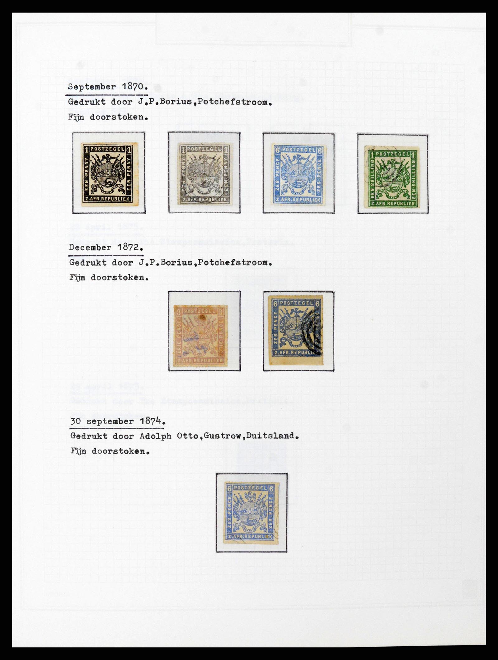 38050 0062 - Stamp collection 38050 South Africa and territories 1855-2008.