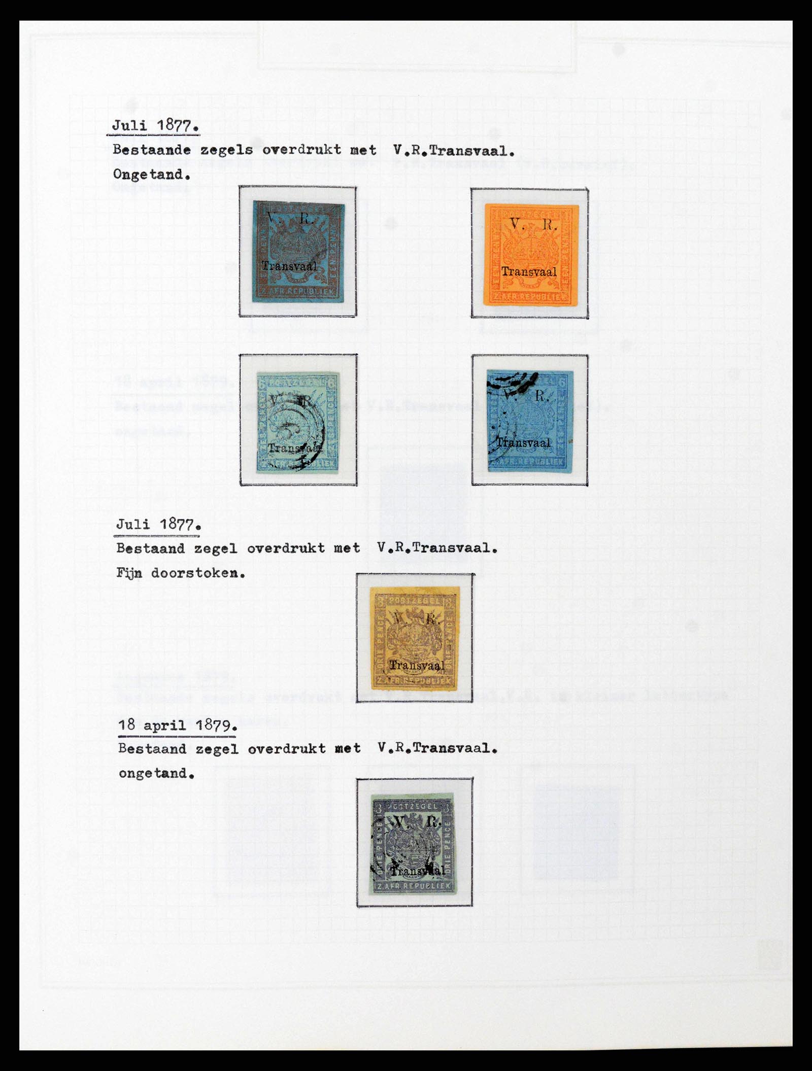 38050 0066 - Stamp collection 38050 South Africa and territories 1855-2008.