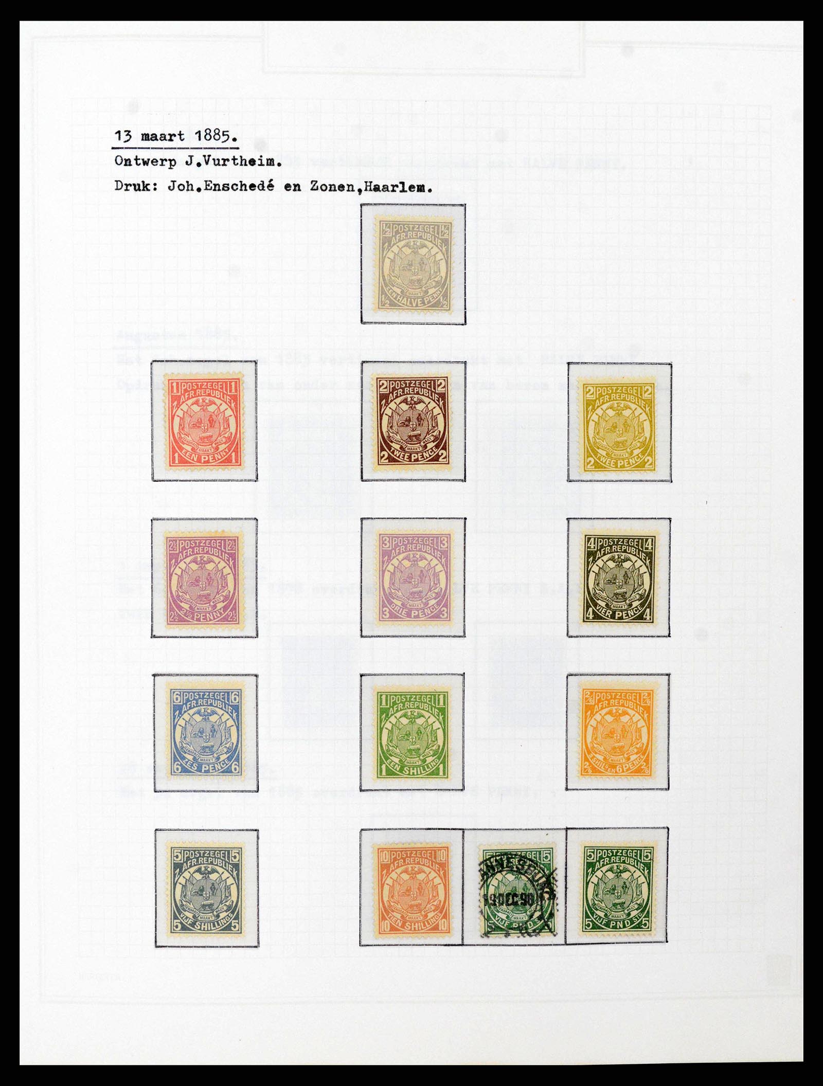 38050 0070 - Stamp collection 38050 South Africa and territories 1855-2008.