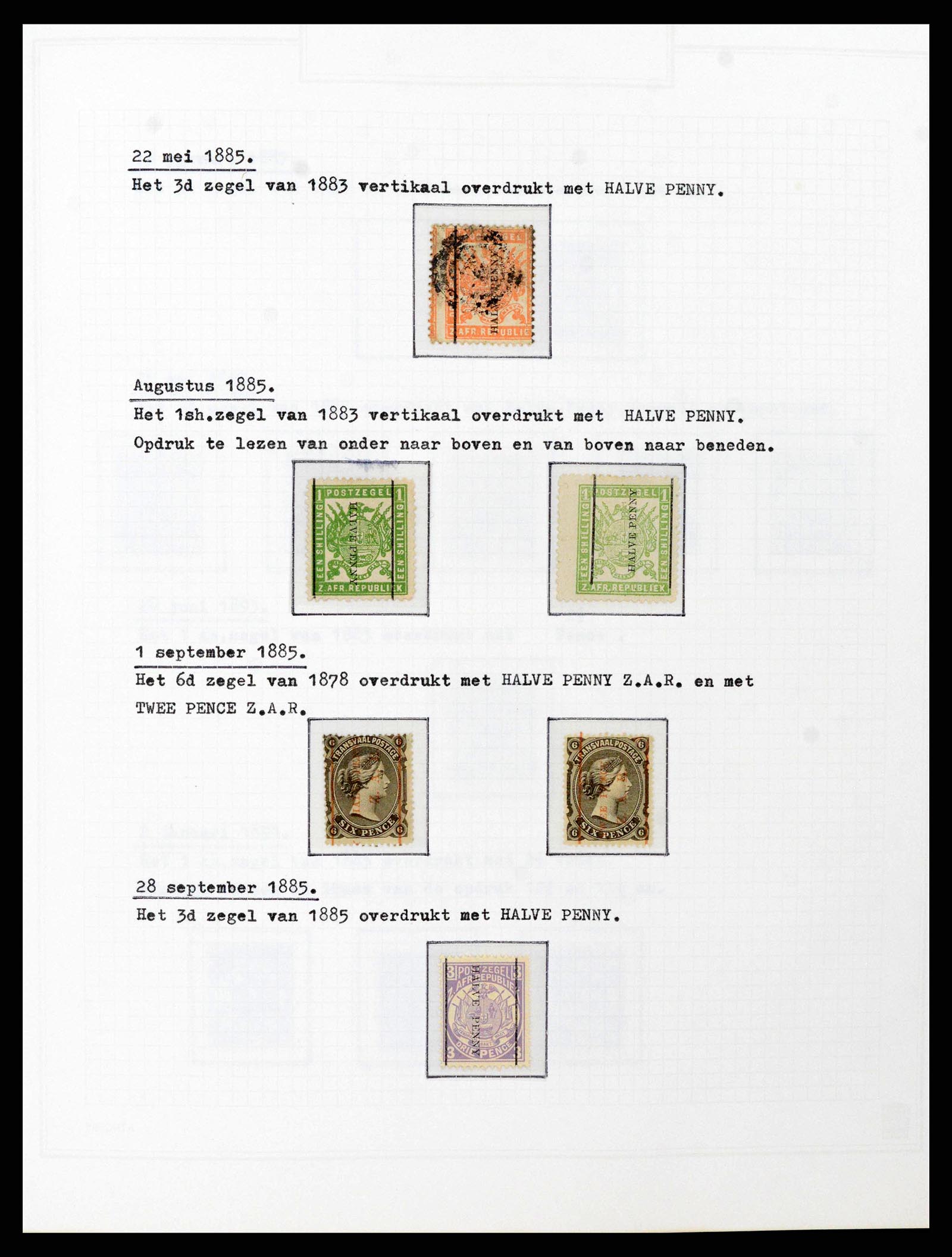 38050 0071 - Stamp collection 38050 South Africa and territories 1855-2008.
