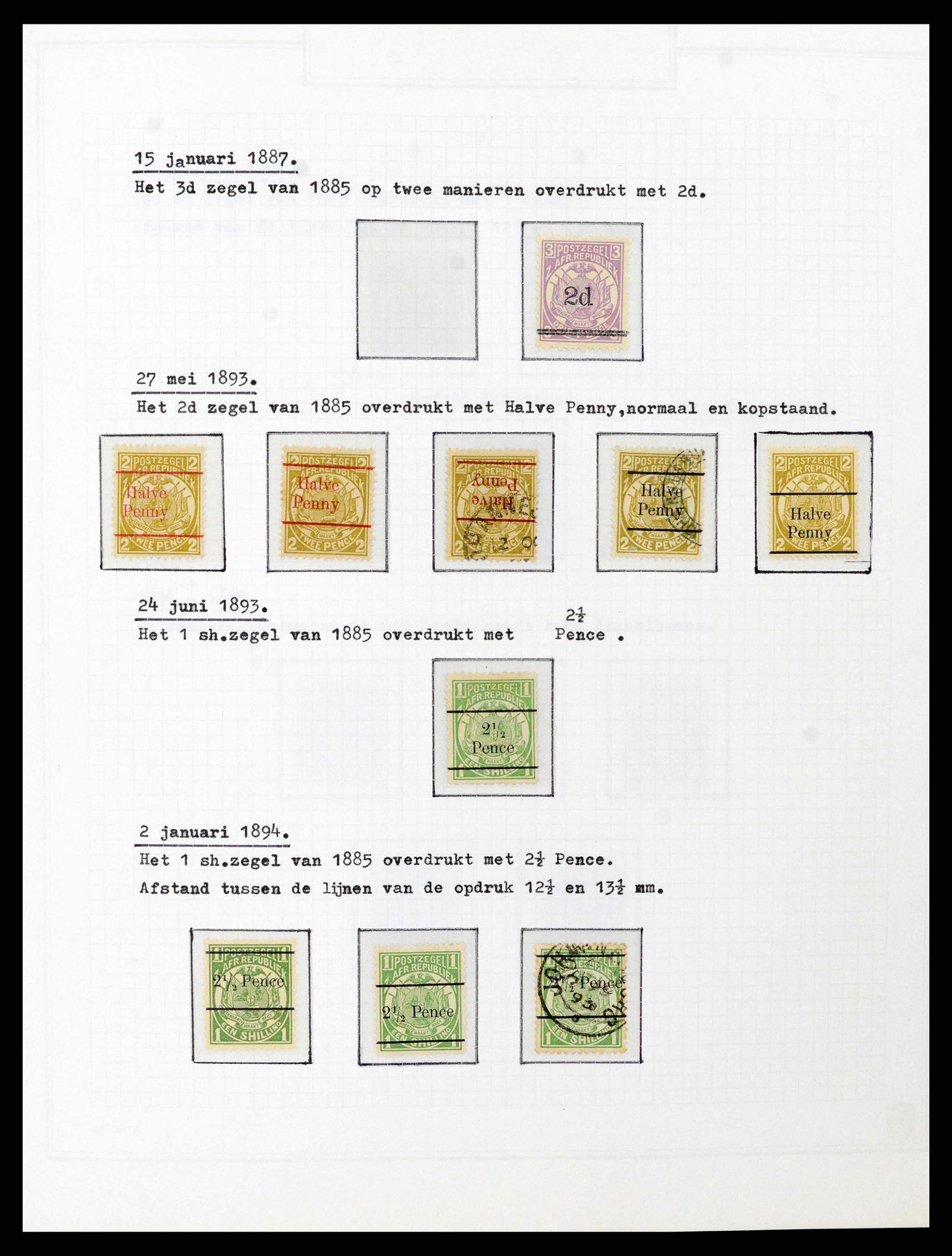 38050 0072 - Stamp collection 38050 South Africa and territories 1855-2008.