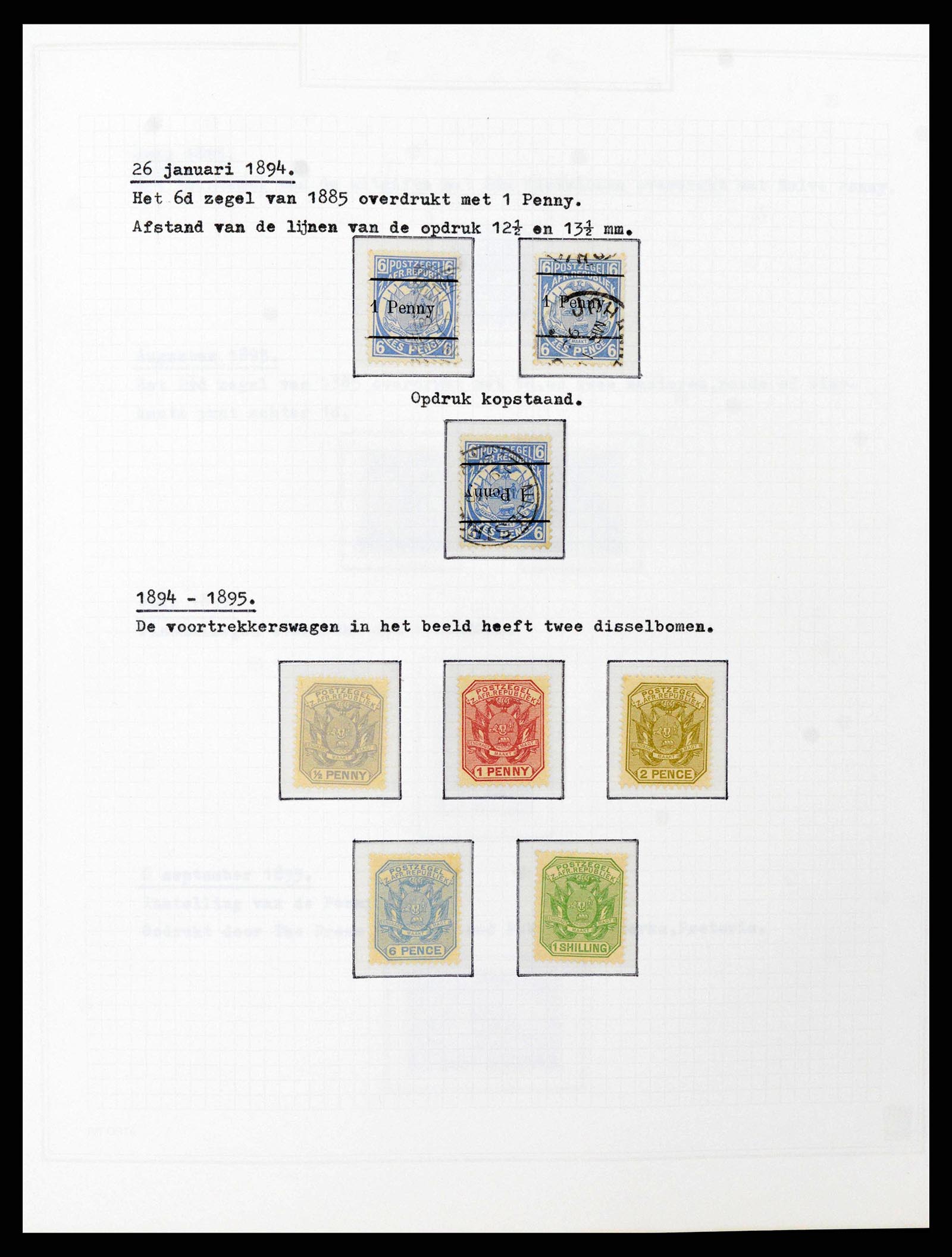 38050 0073 - Stamp collection 38050 South Africa and territories 1855-2008.