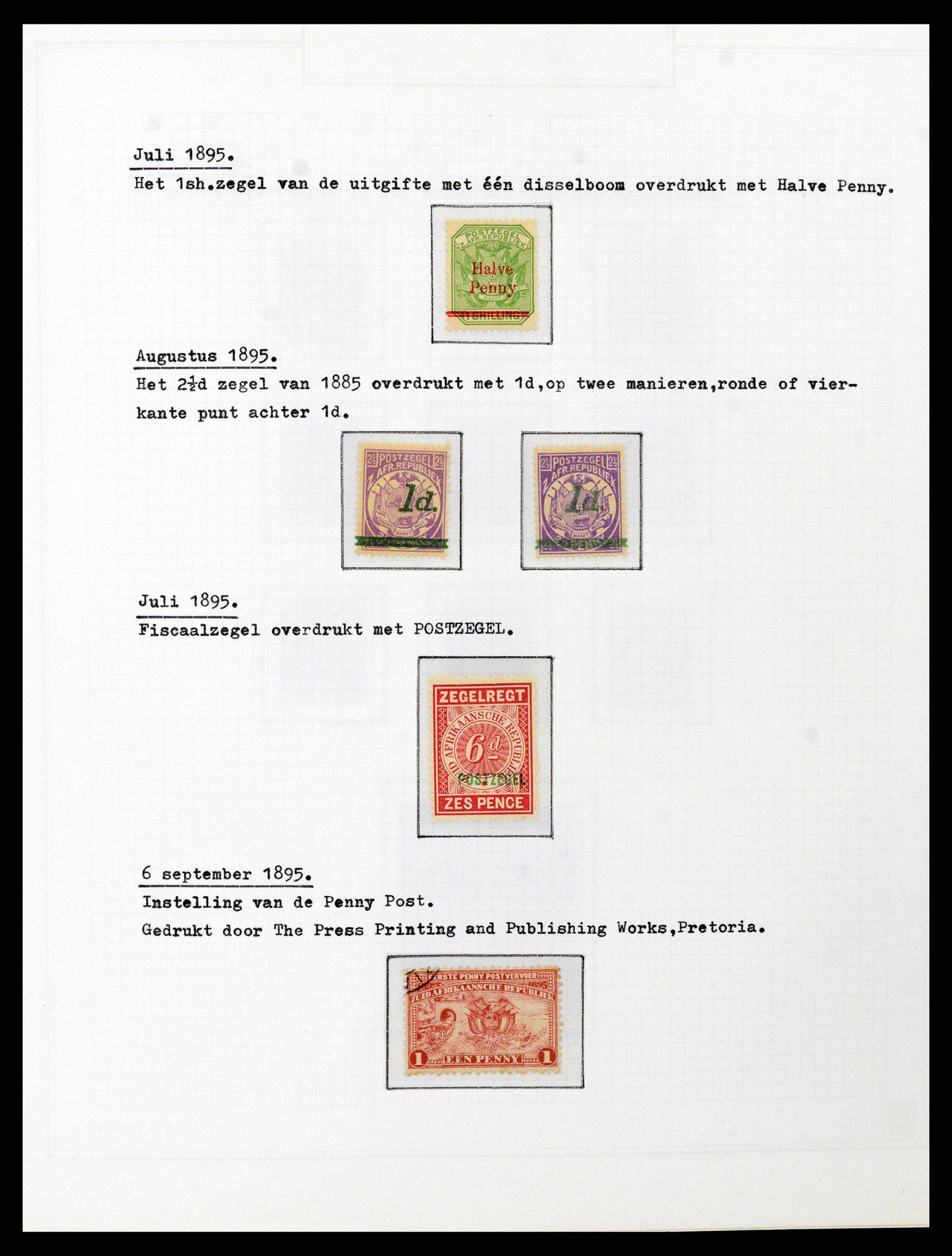 38050 0074 - Stamp collection 38050 South Africa and territories 1855-2008.
