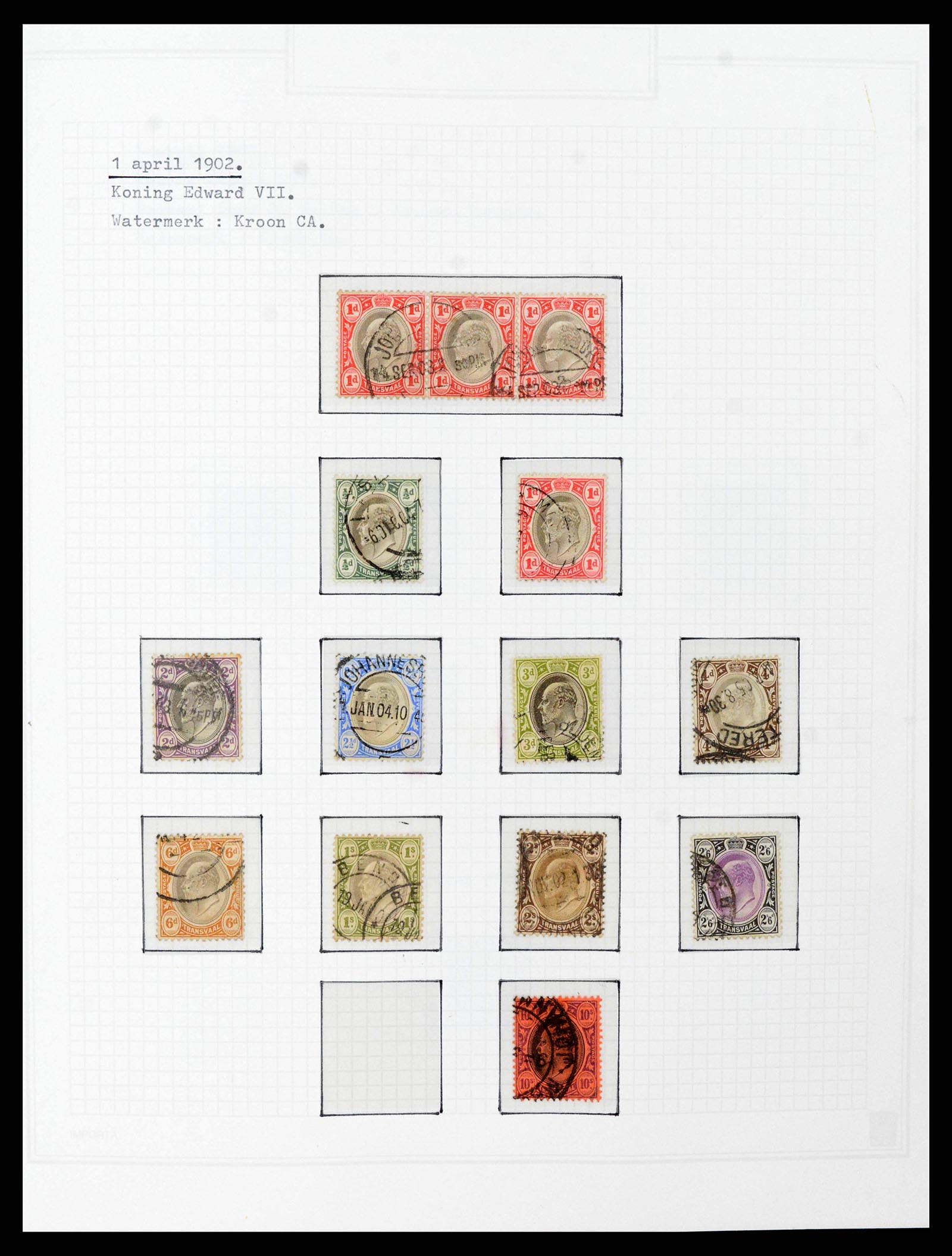 38050 0079 - Stamp collection 38050 South Africa and territories 1855-2008.