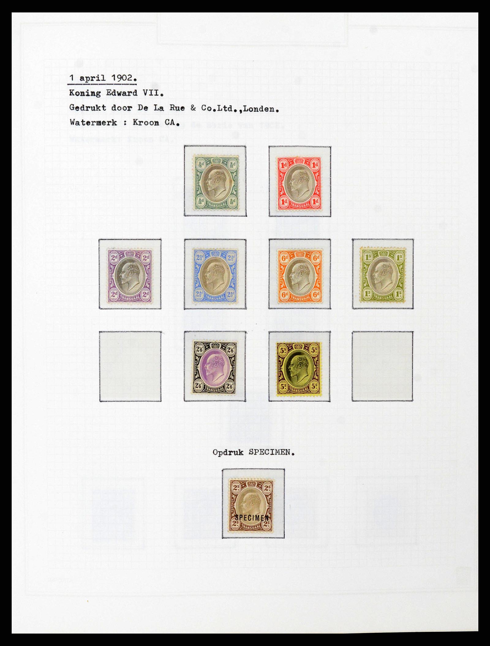 38050 0080 - Stamp collection 38050 South Africa and territories 1855-2008.