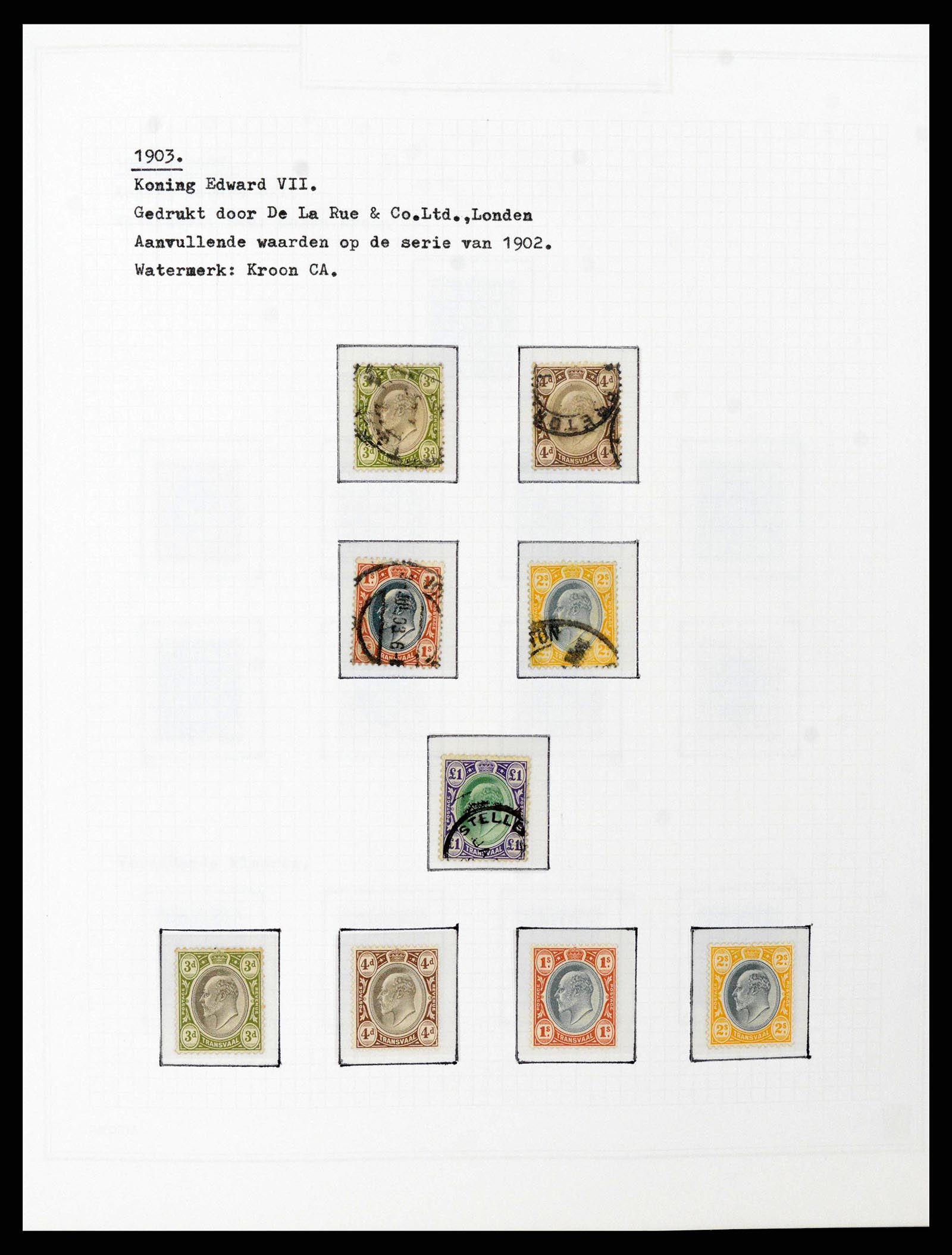 38050 0081 - Stamp collection 38050 South Africa and territories 1855-2008.