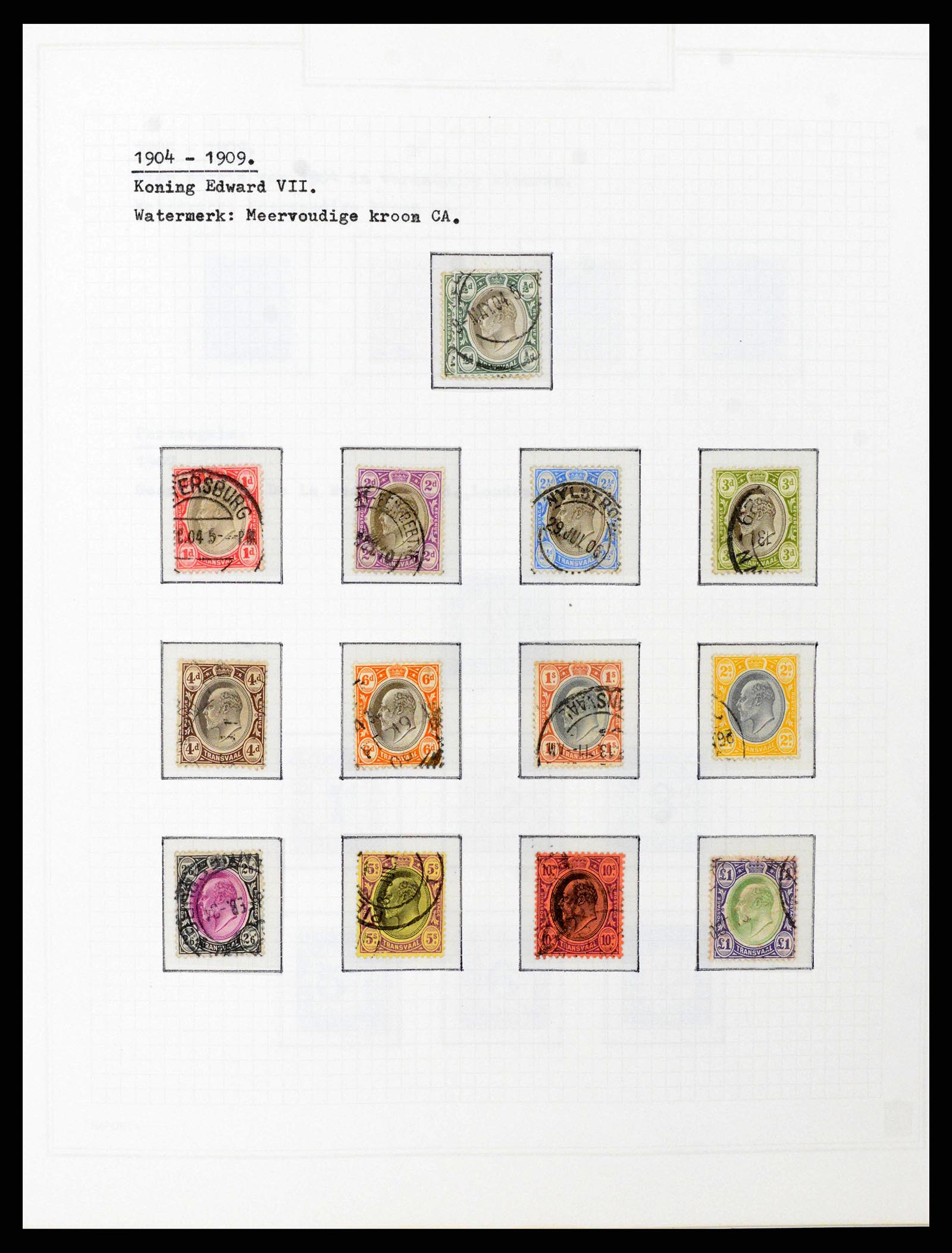 38050 0083 - Stamp collection 38050 South Africa and territories 1855-2008.