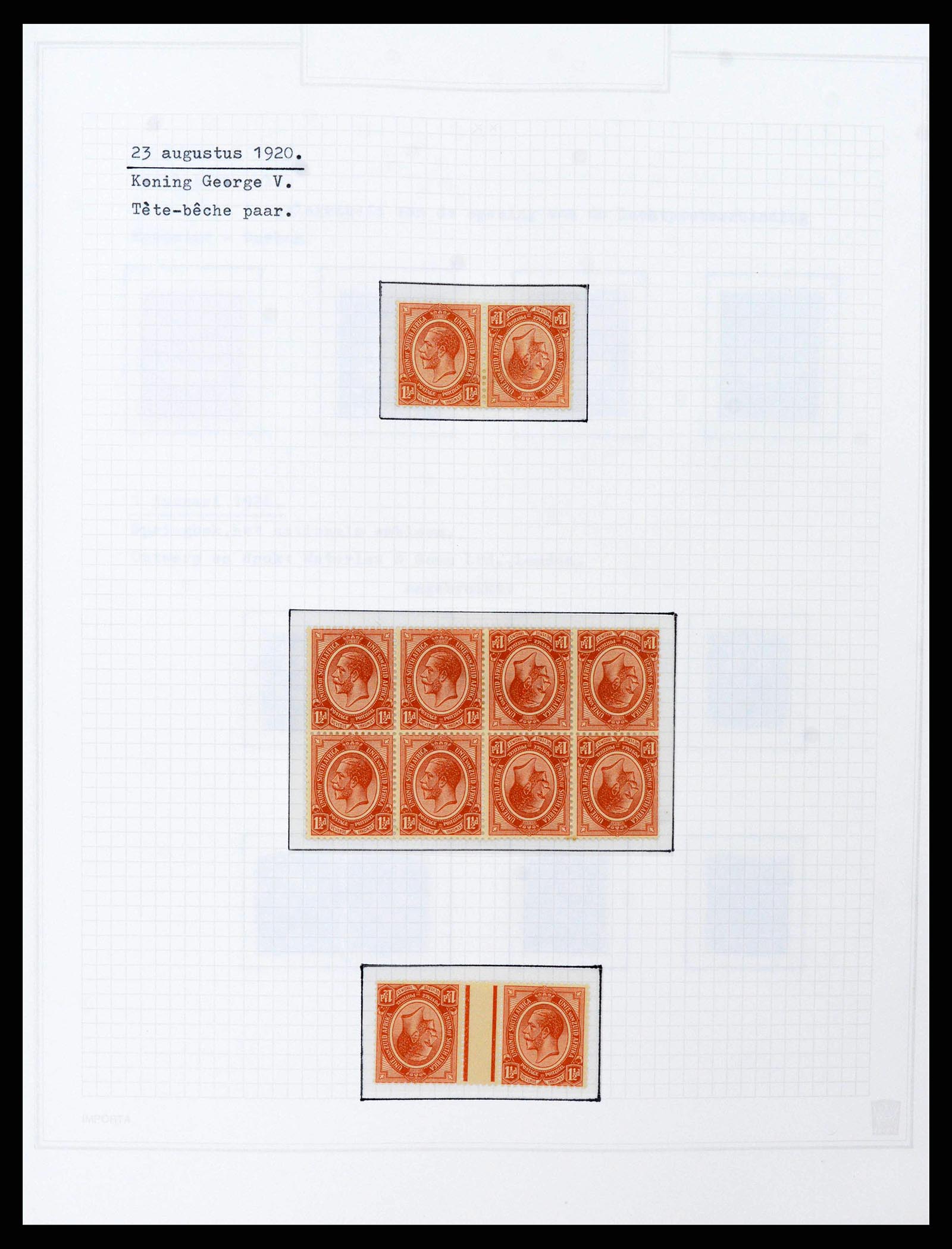 38050 0093 - Stamp collection 38050 South Africa and territories 1855-2008.