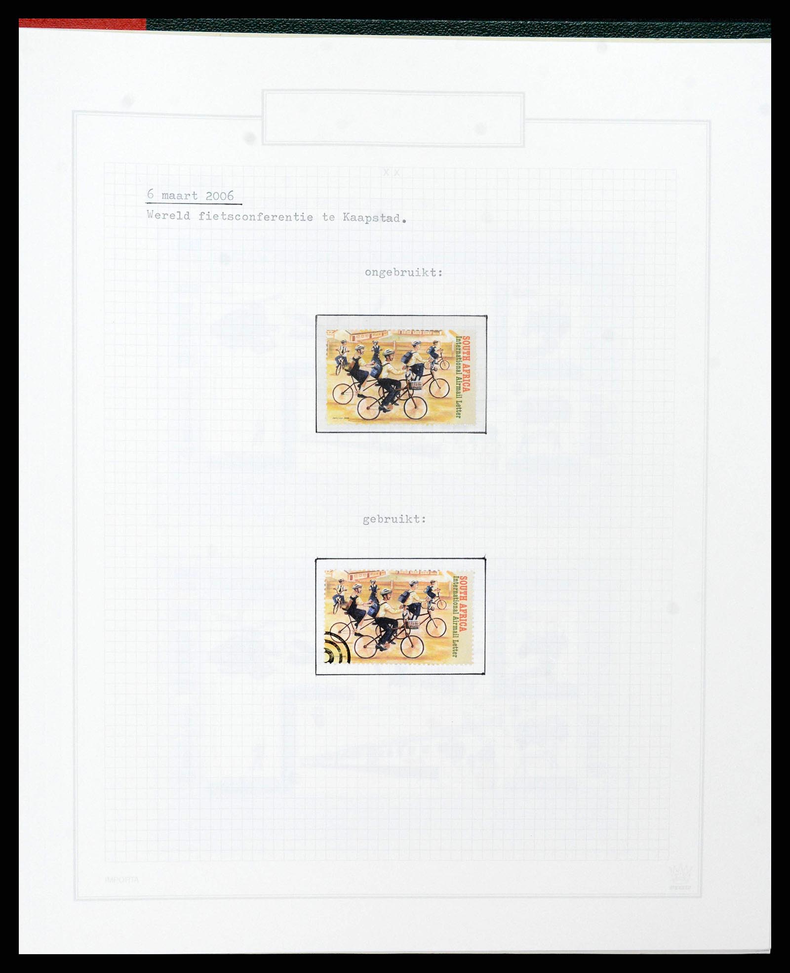 38050 0732 - Stamp collection 38050 South Africa and territories 1855-2008.