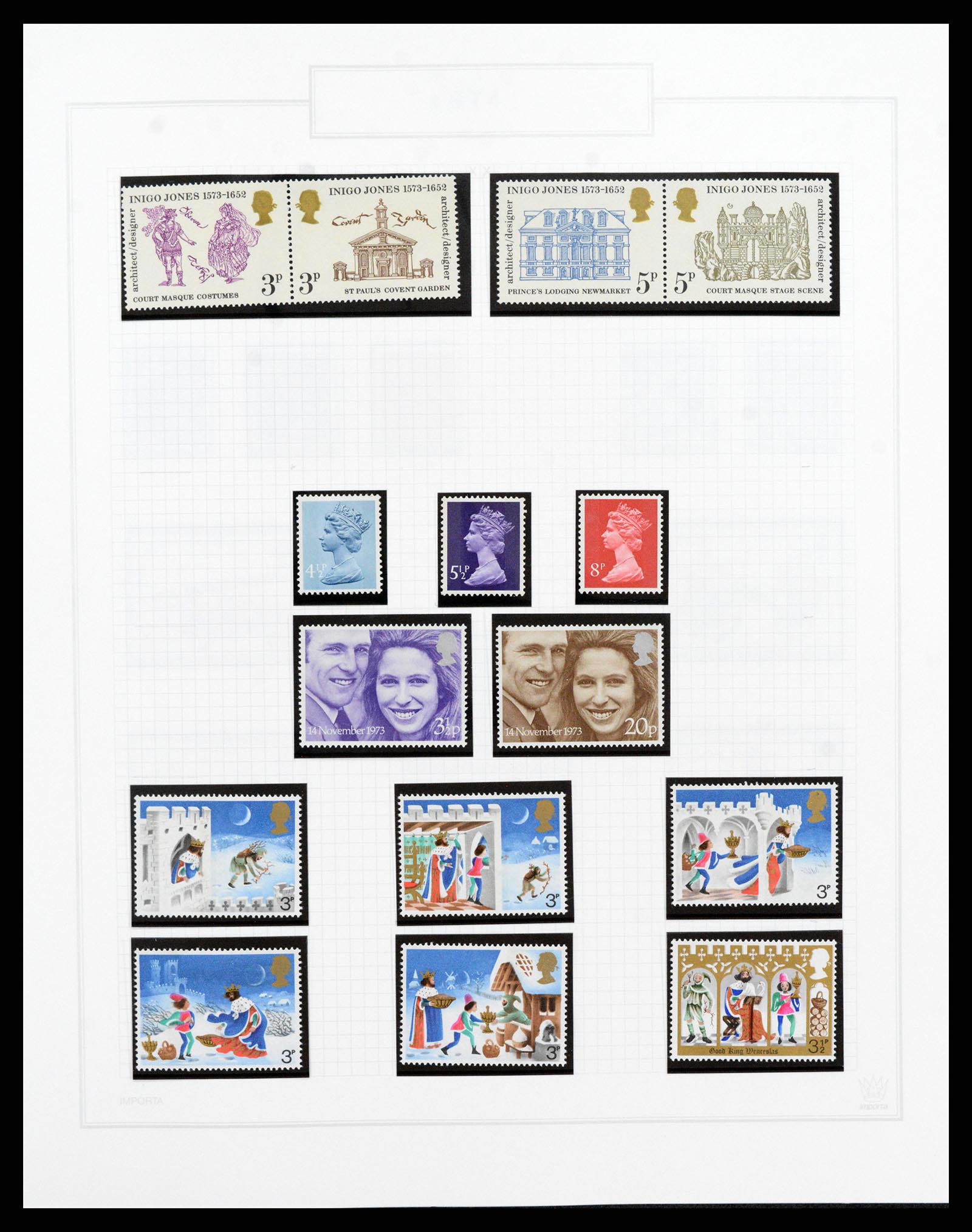 38051 031 - Postzegelverzameling 38051 Engeland 1924-1992.
