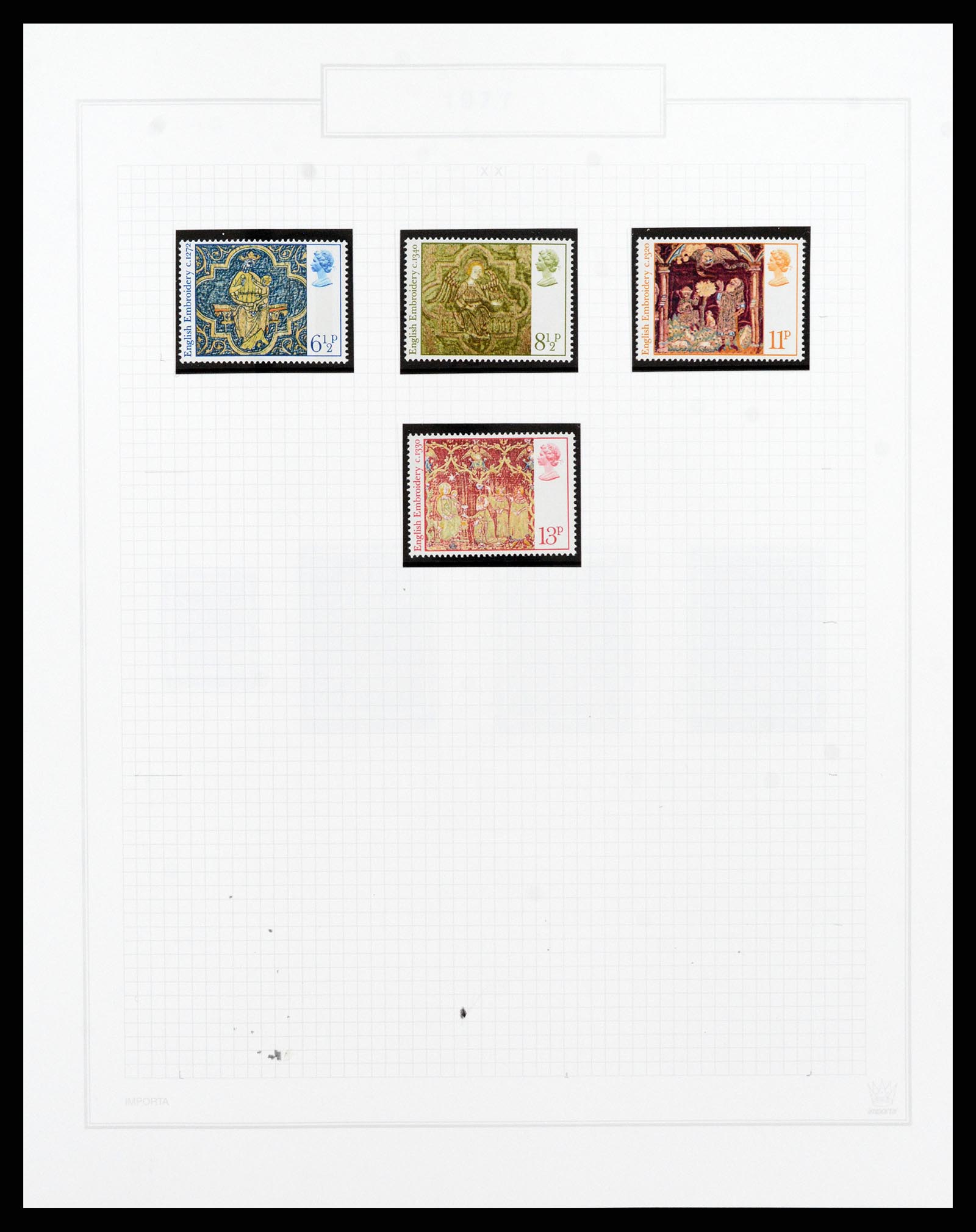 38051 038 - Postzegelverzameling 38051 Engeland 1924-1992.