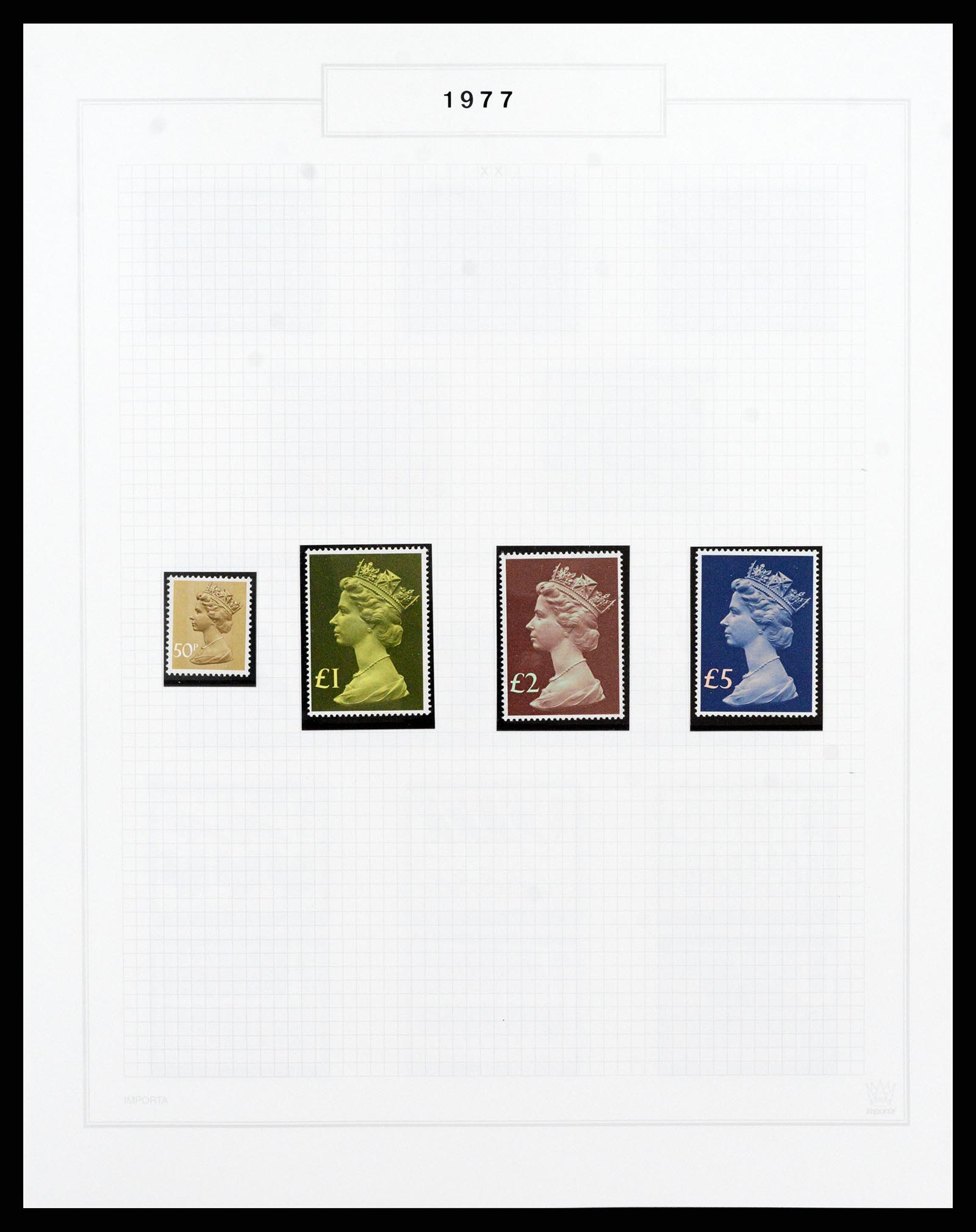 38051 039 - Postzegelverzameling 38051 Engeland 1924-1992.