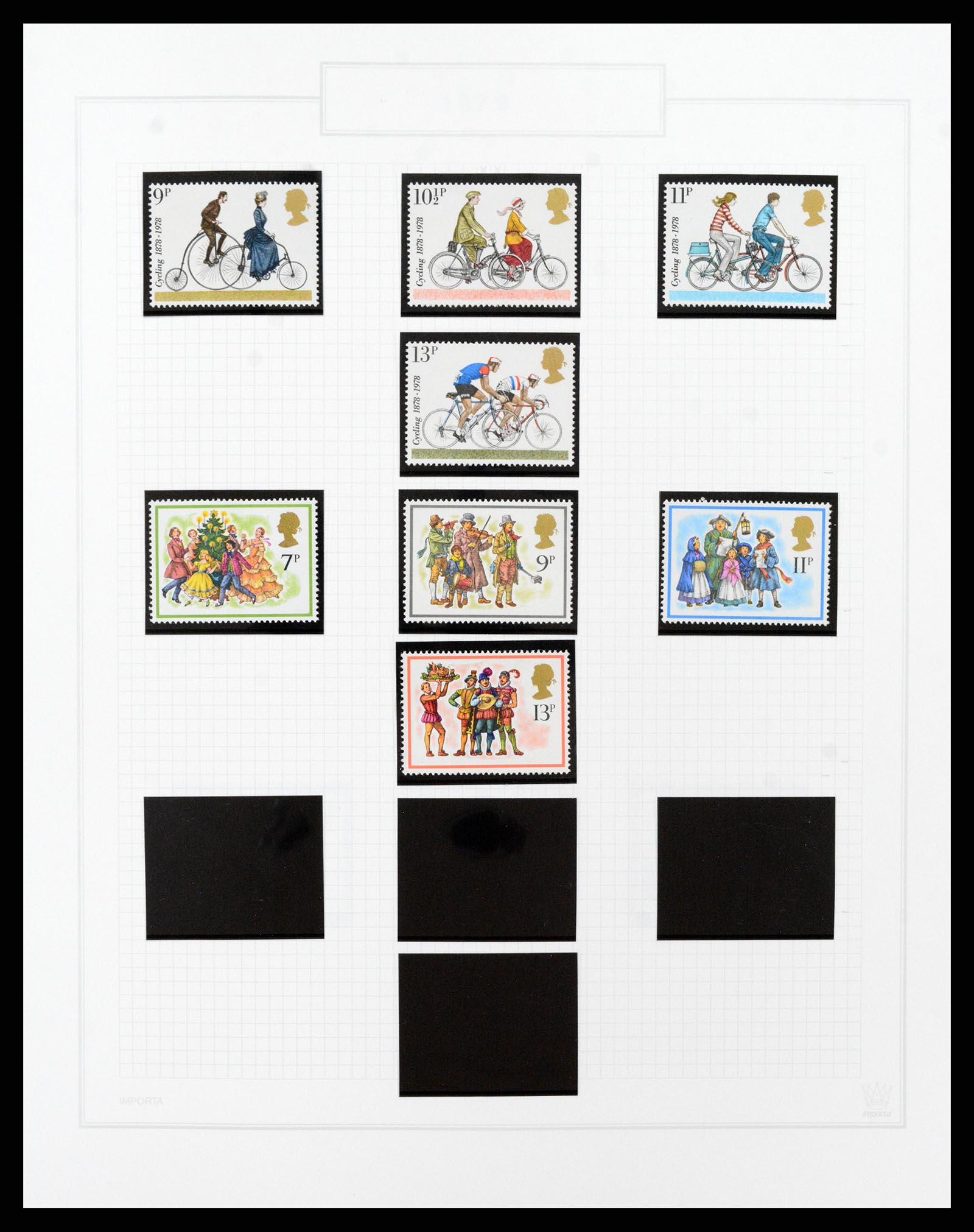 38051 042 - Postzegelverzameling 38051 Engeland 1924-1992.