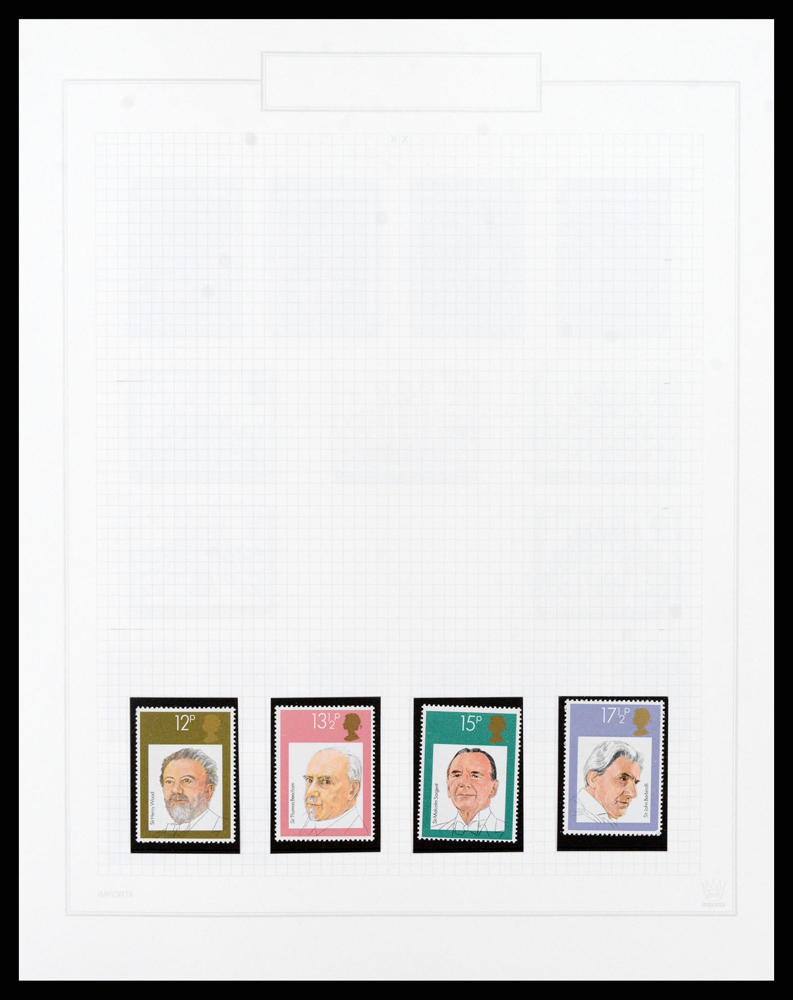38051 047 - Postzegelverzameling 38051 Engeland 1924-1992.