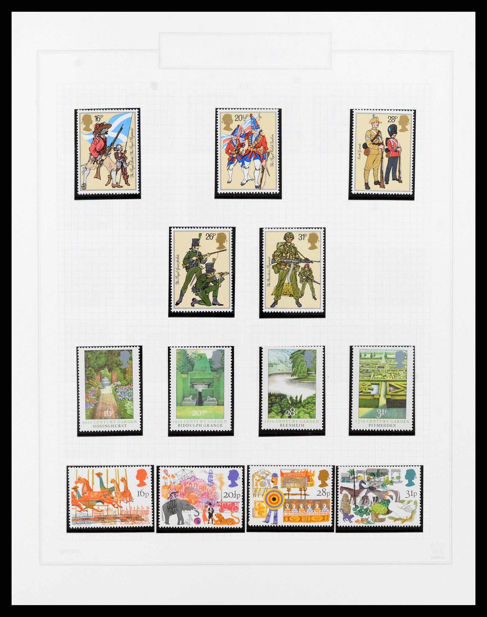 38051 056 - Postzegelverzameling 38051 Engeland 1924-1992.