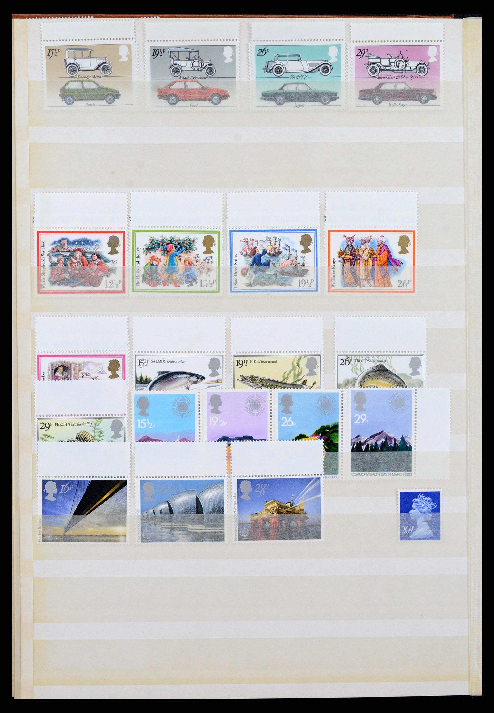 38052 0016 - Postzegelverzameling 38052 Engeland postfris 1924-1993.