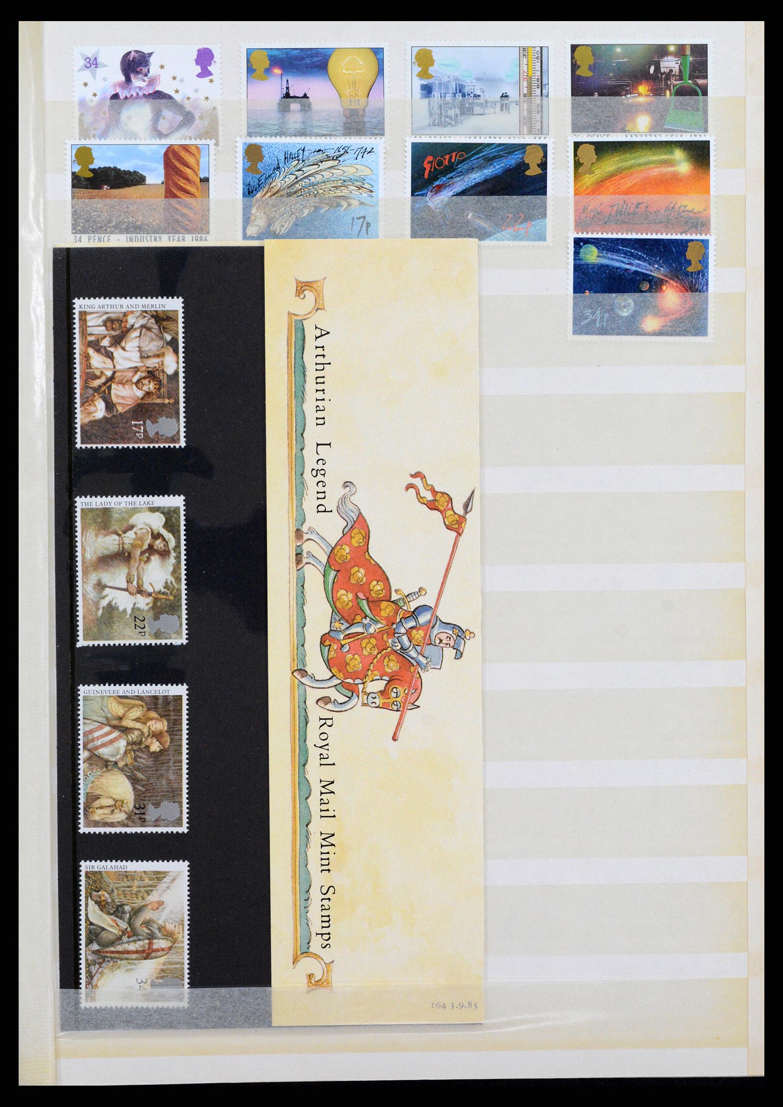 38052 0019 - Postzegelverzameling 38052 Engeland postfris 1924-1993.