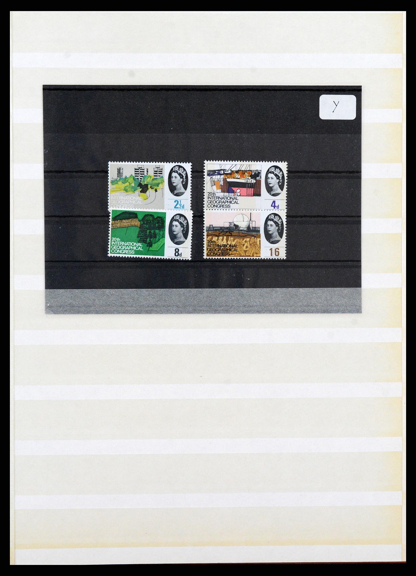38052 0023 - Postzegelverzameling 38052 Engeland postfris 1924-1993.