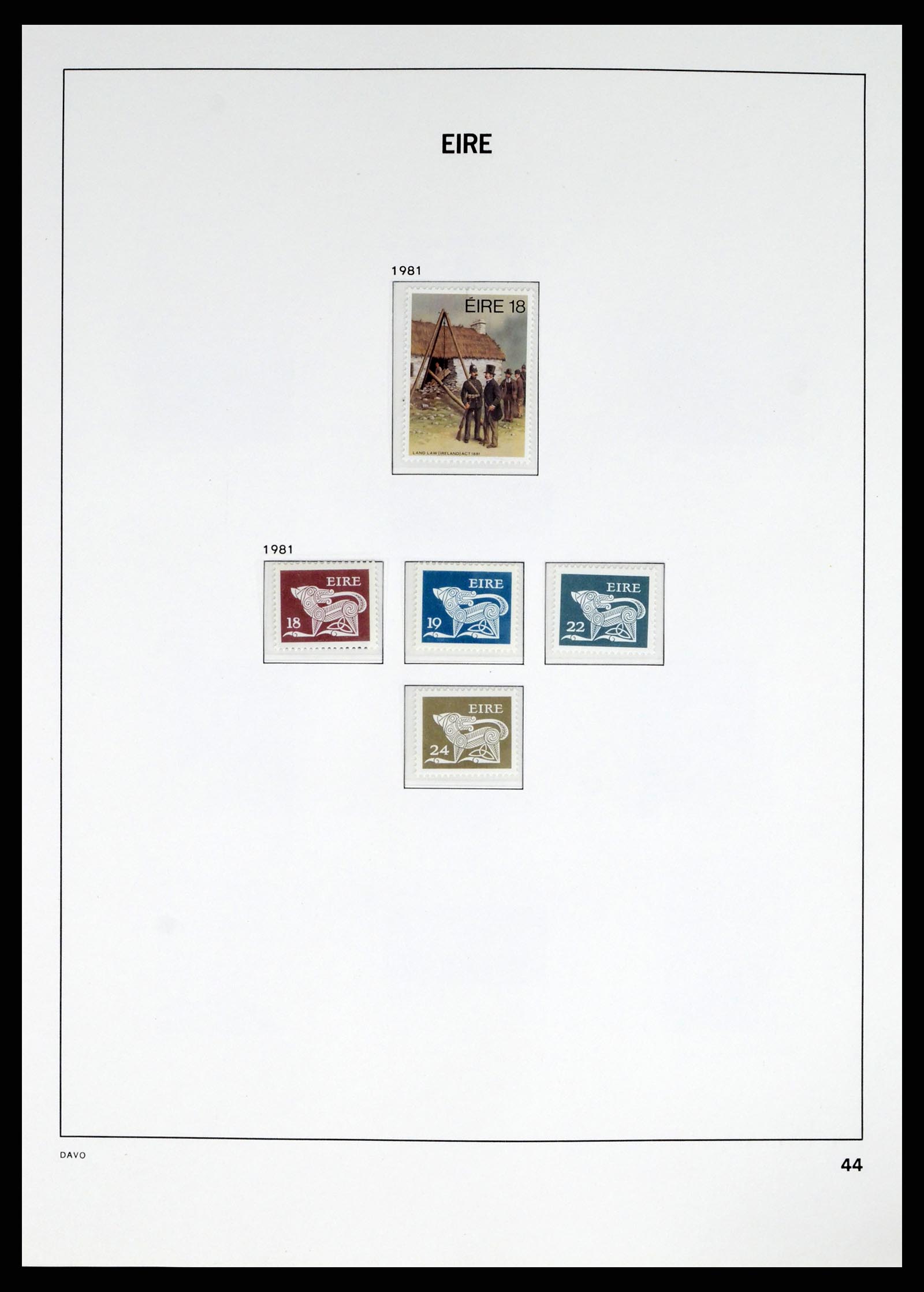 38055 0043 - Stamp collection 38055 Ireland 1922-1989.