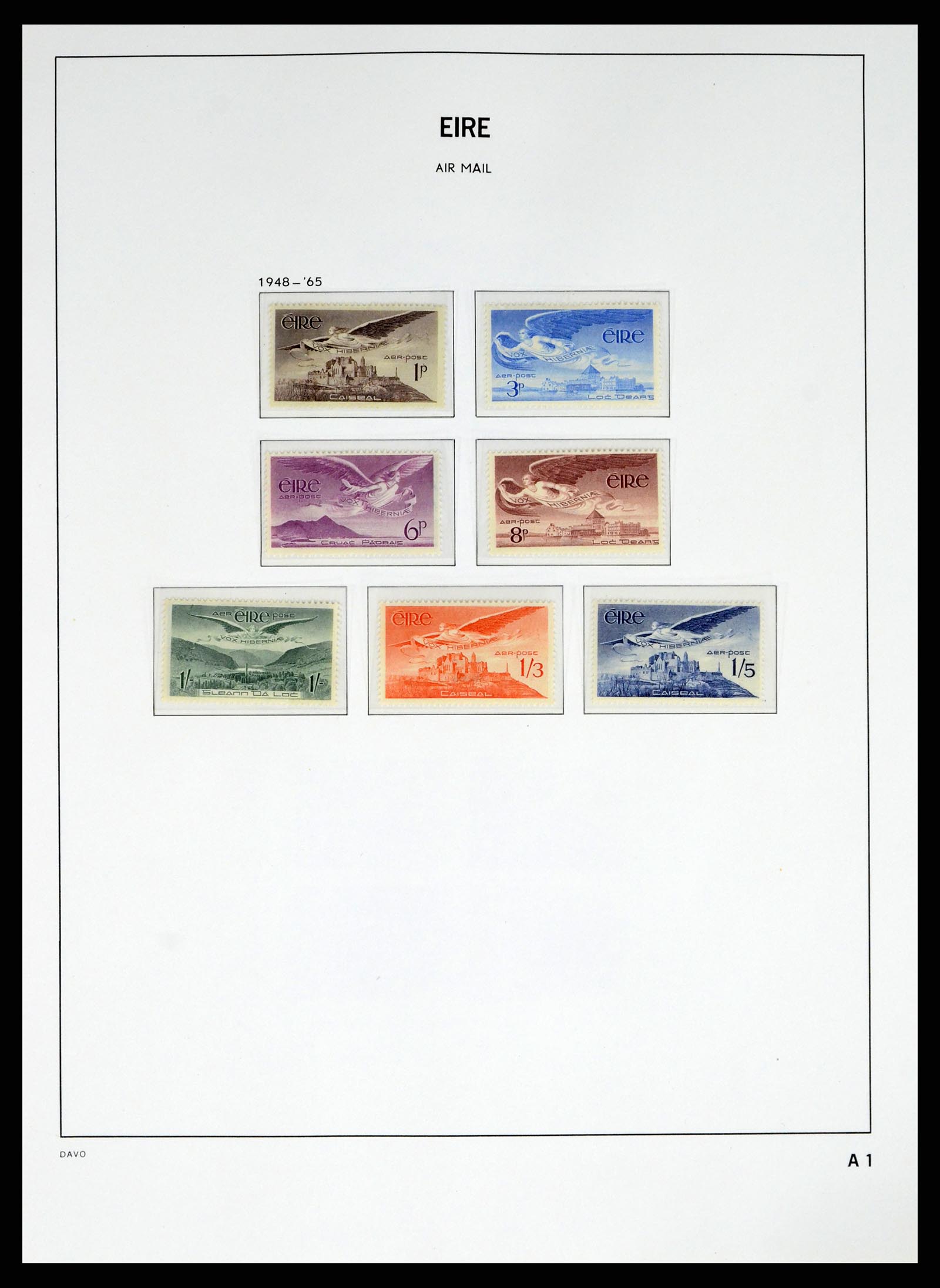 38055 0075 - Stamp collection 38055 Ireland 1922-1989.