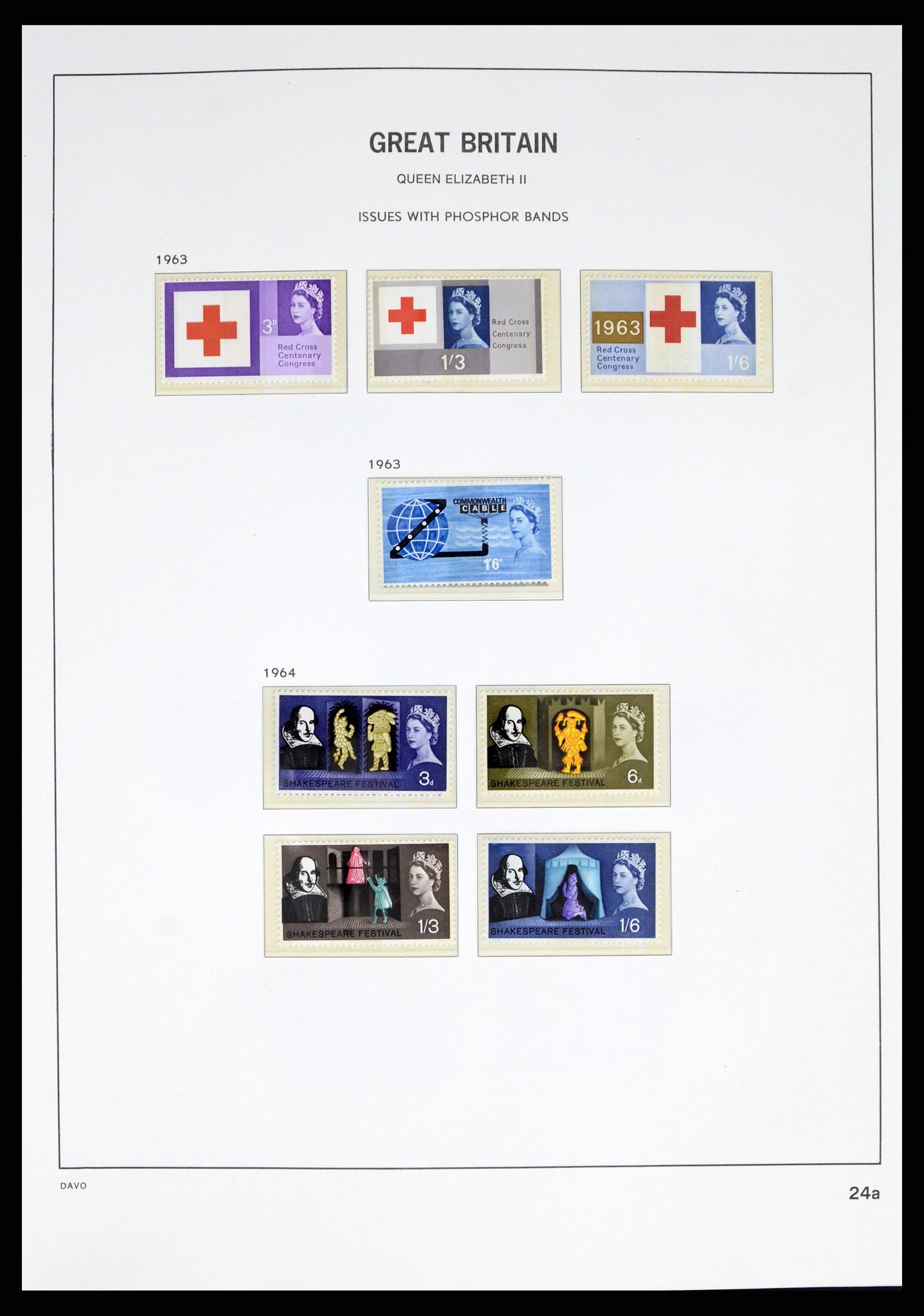 38060 0027 - Postzegelverzameling 38060 Engeland 1841-1970.