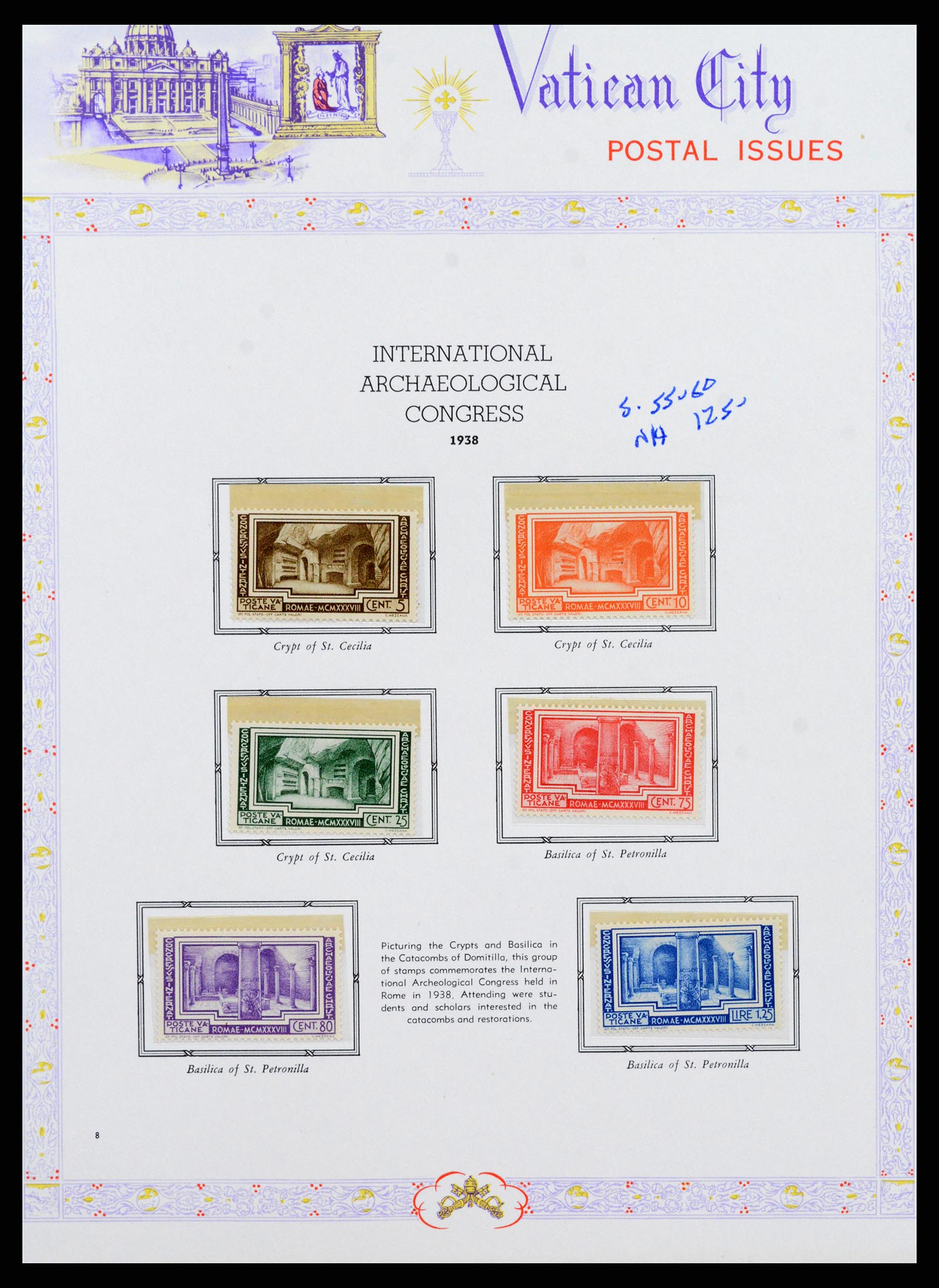 38062 009 - Stamp collection 38062 Vatican 1929-1982.