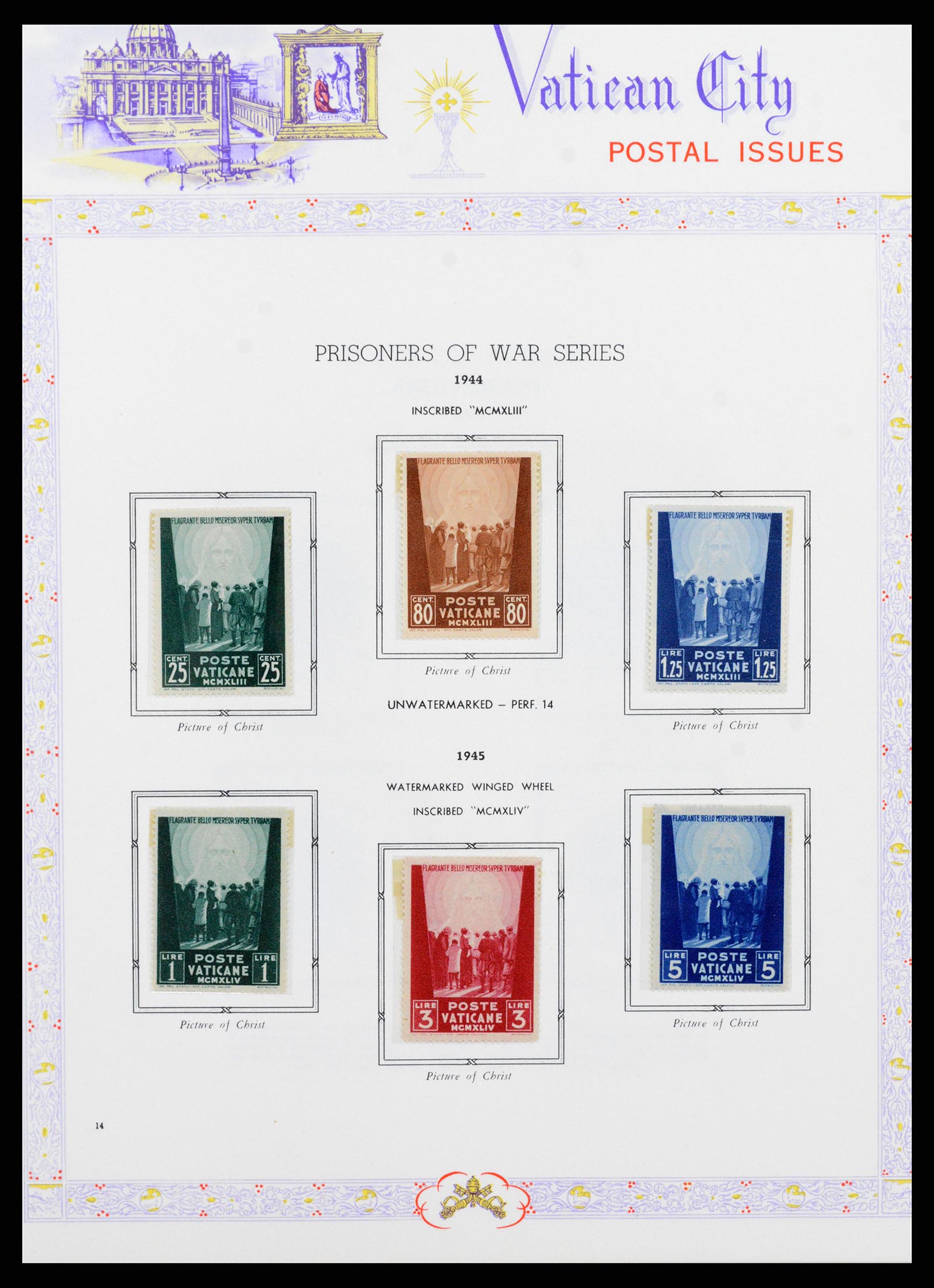 38062 015 - Stamp collection 38062 Vatican 1929-1982.