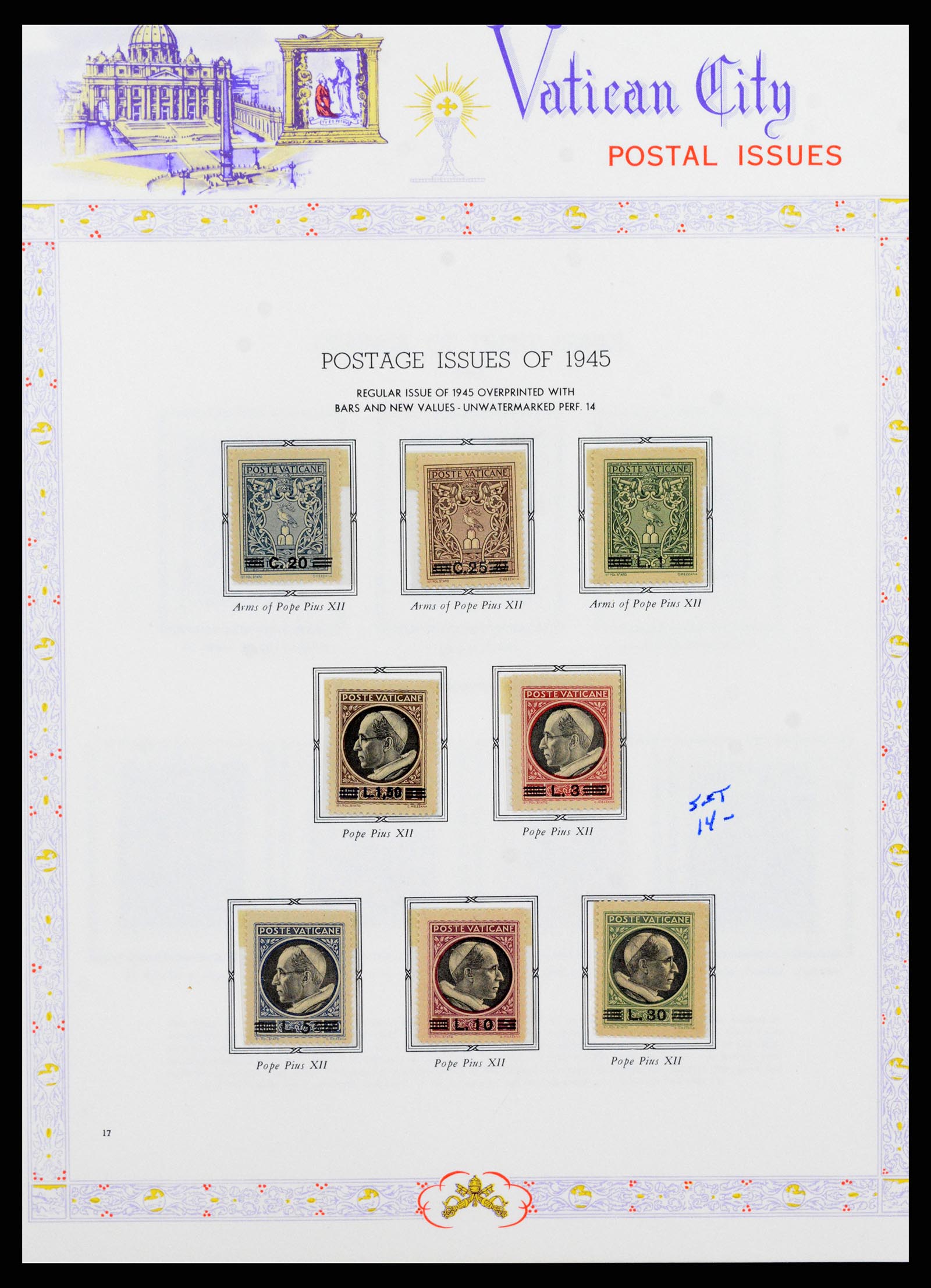 38062 018 - Stamp collection 38062 Vatican 1929-1982.