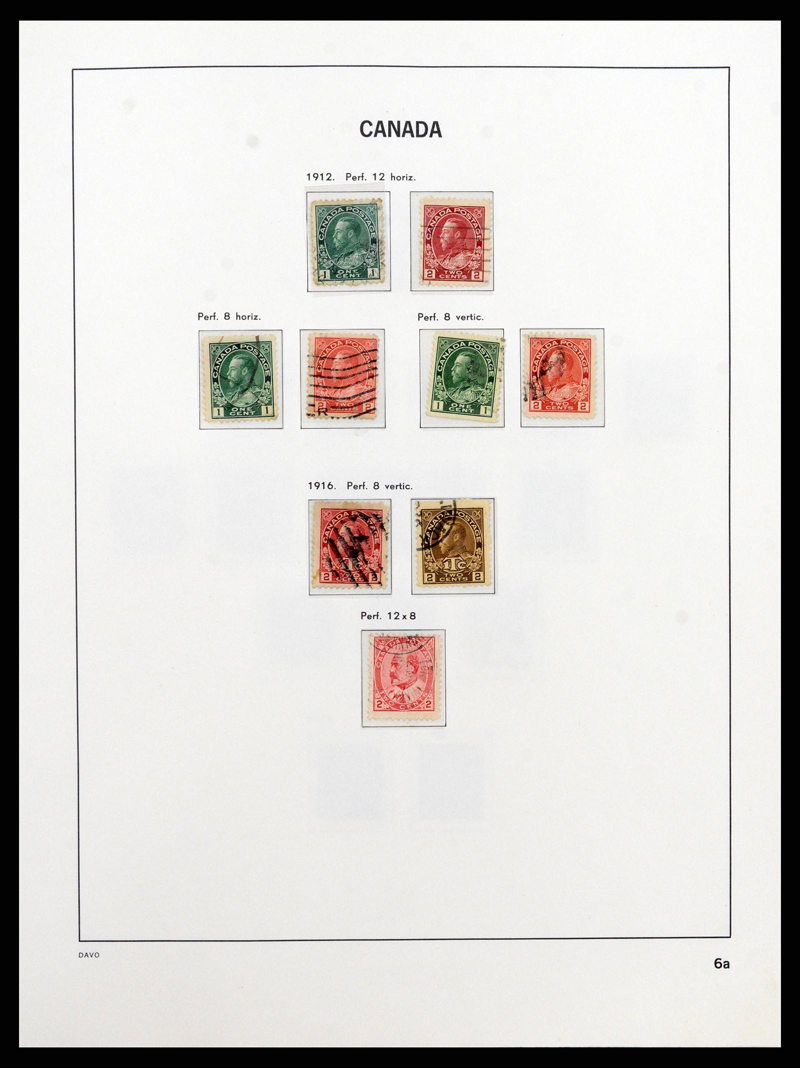 38067 007 - Postzegelverzameling 38067 Canada 1851-1983.
