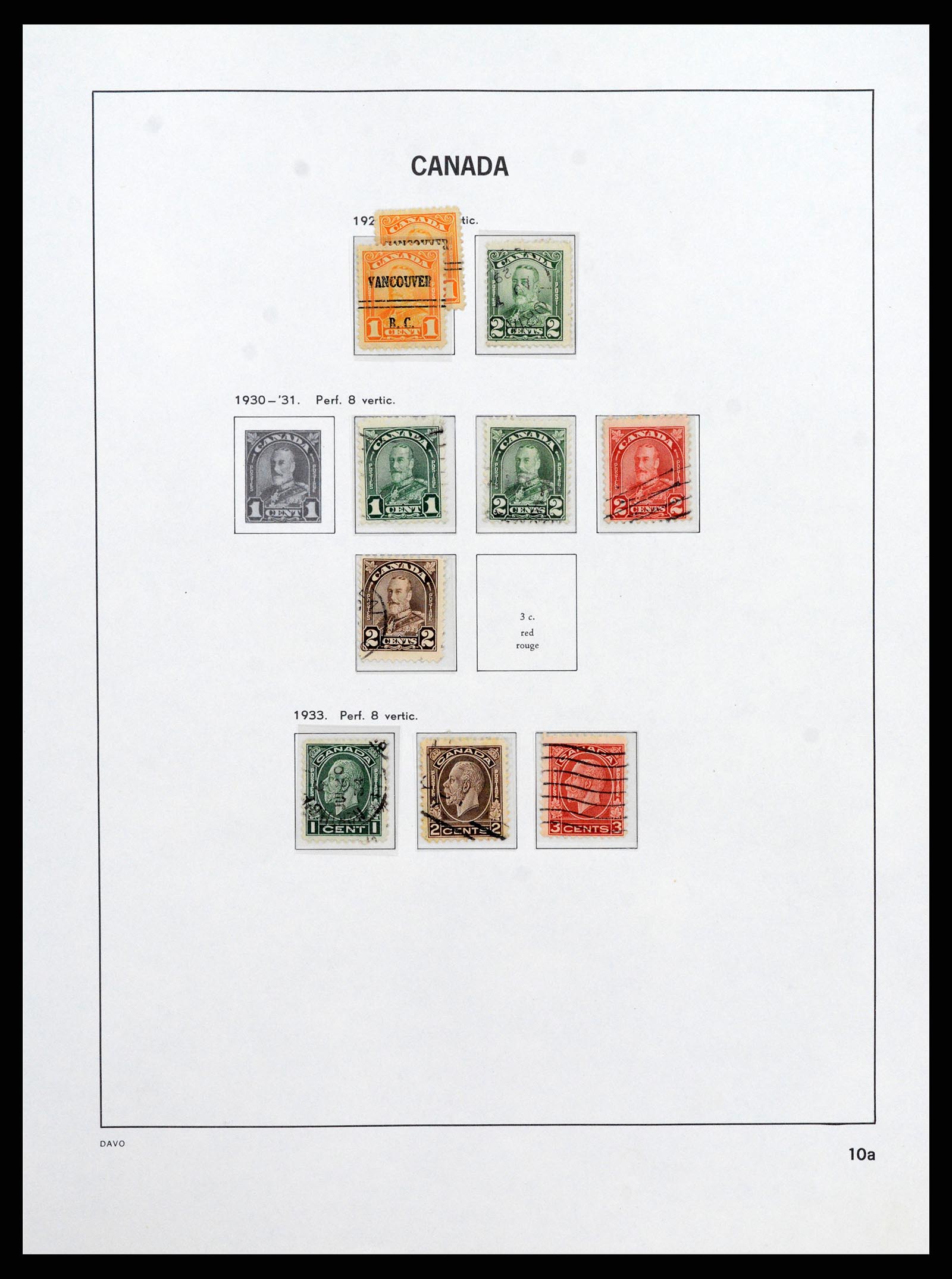 38067 013 - Postzegelverzameling 38067 Canada 1851-1983.