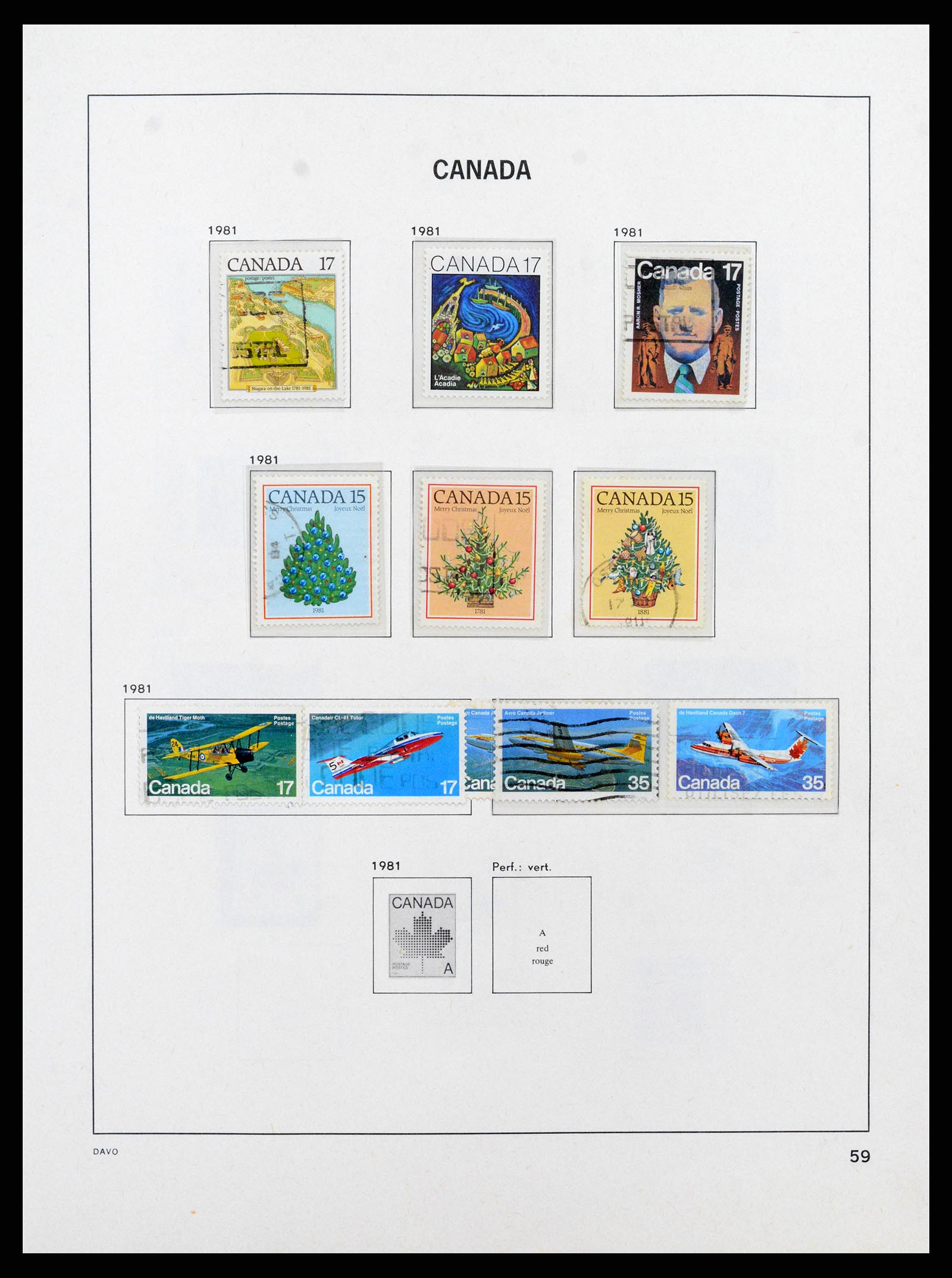 38067 068 - Stamp collection 38067 Canada 1851-1983.
