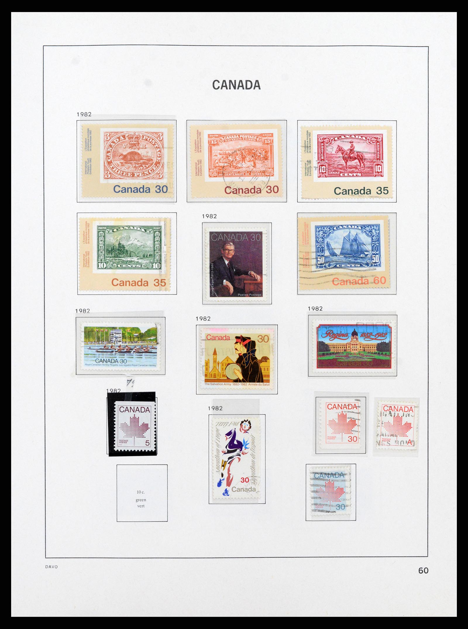38067 069 - Stamp collection 38067 Canada 1851-1983.