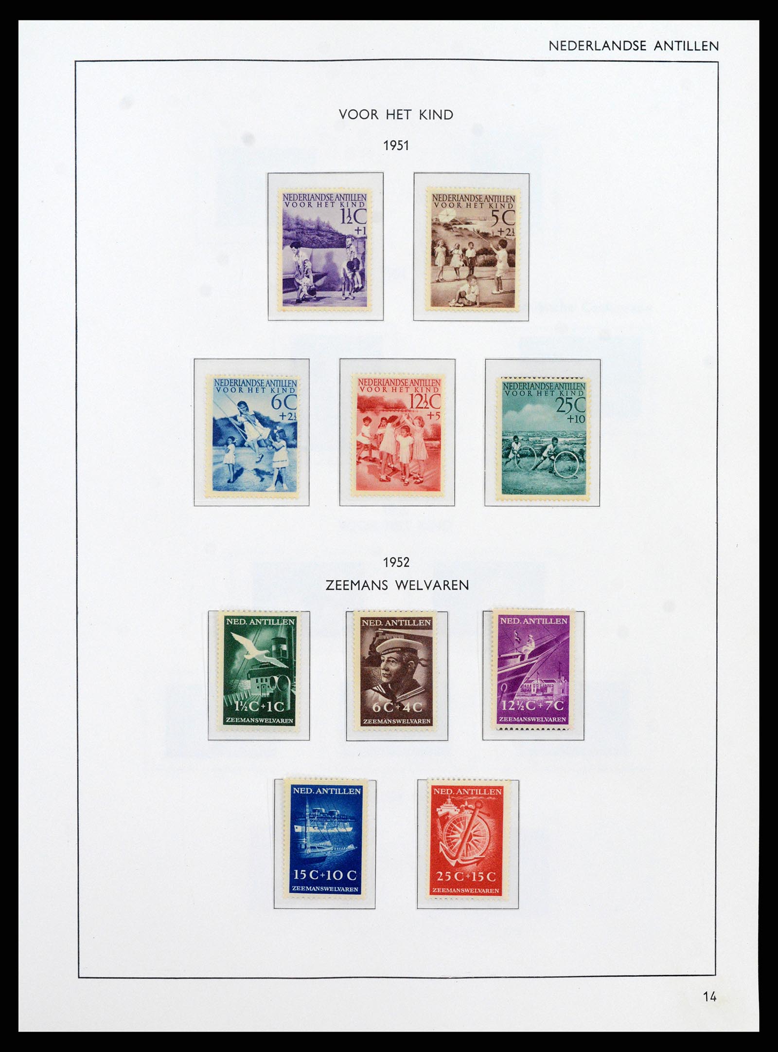 38069 0022 - Stamp collection 38069 Curaçao/Antilles 1873-1988.