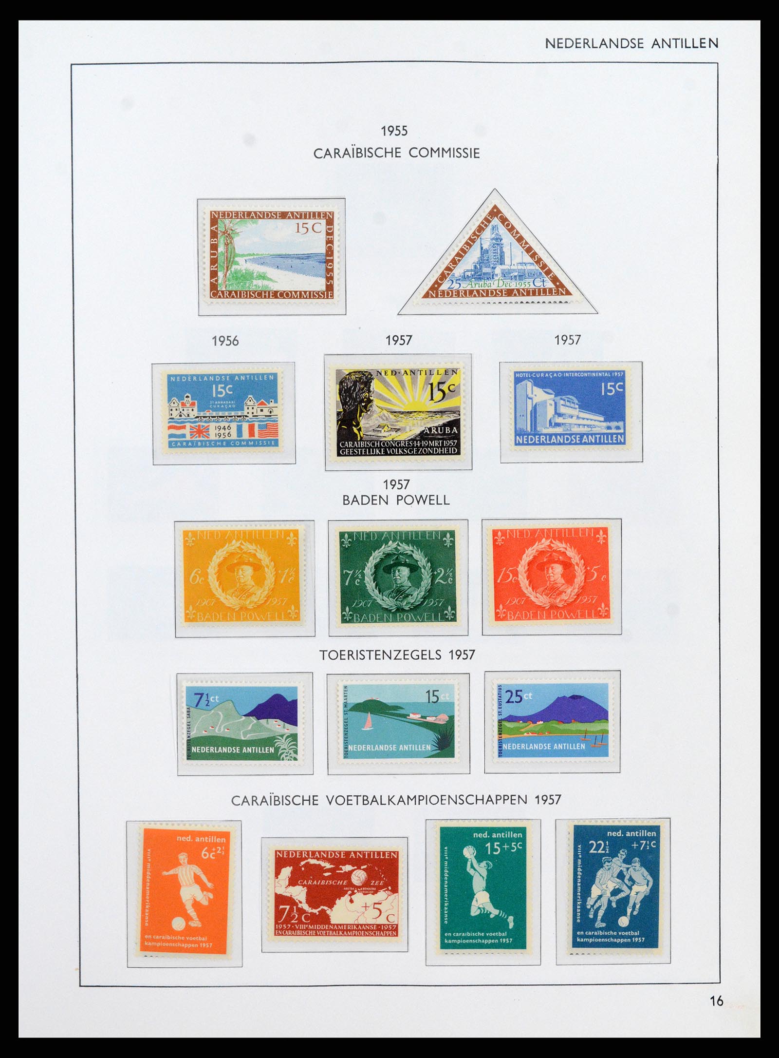 38069 0024 - Stamp collection 38069 Curaçao/Antilles 1873-1988.