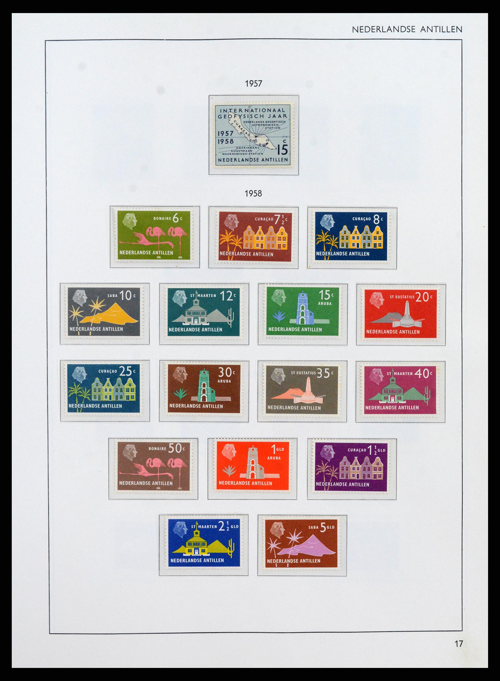 38069 0025 - Stamp collection 38069 Curaçao/Antilles 1873-1988.
